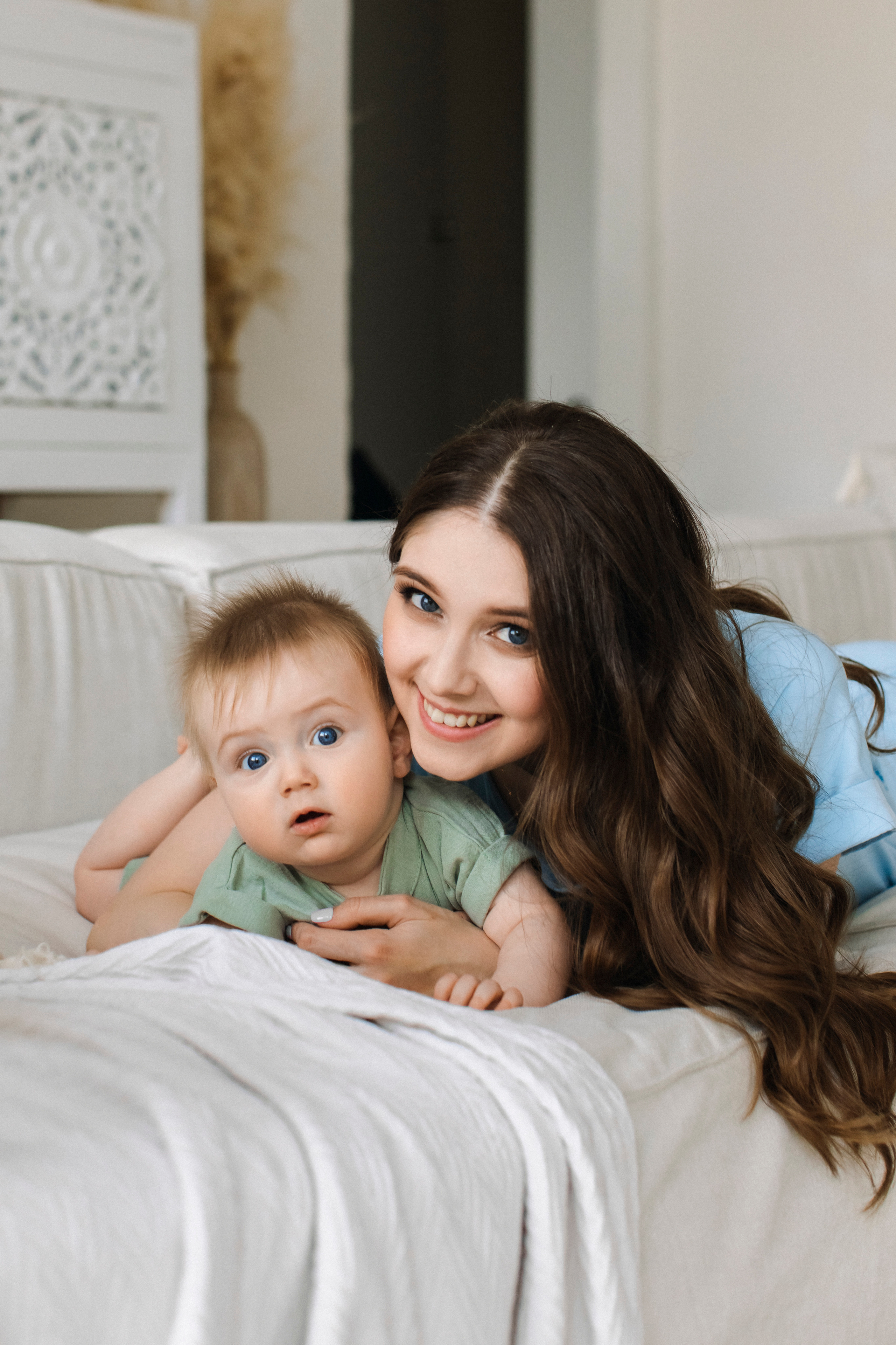 Мама и сын семейное фото