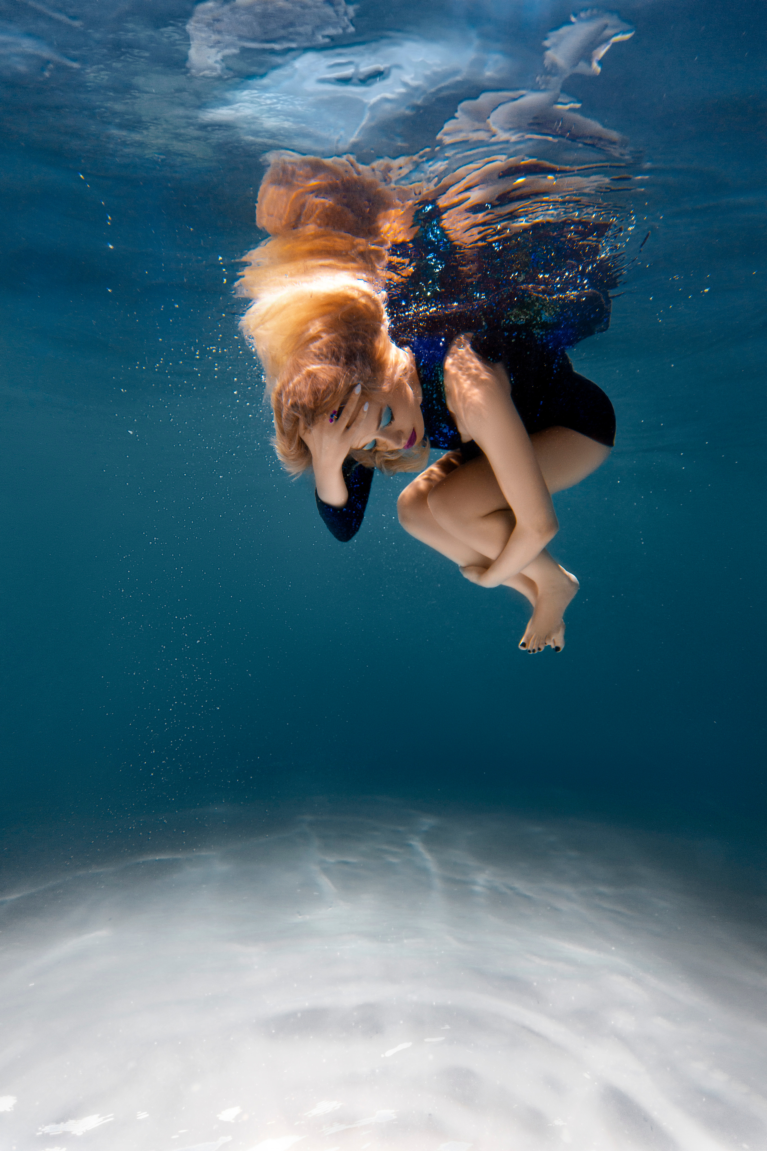 Фотосессия в бассейне. Клавдия. Фотограф в Москве Ольга Сатони