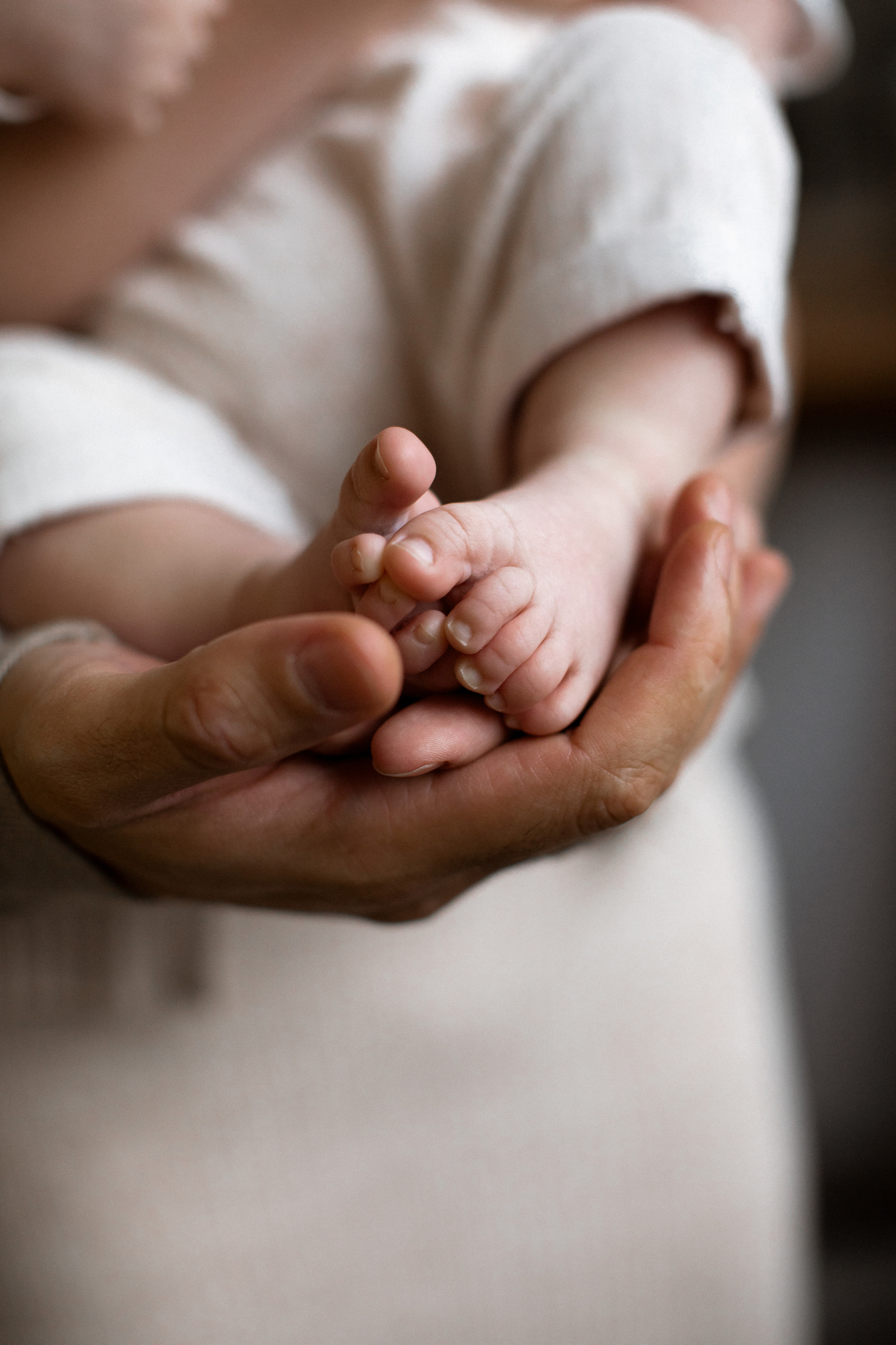 Ножки малыша детальное фото детское 