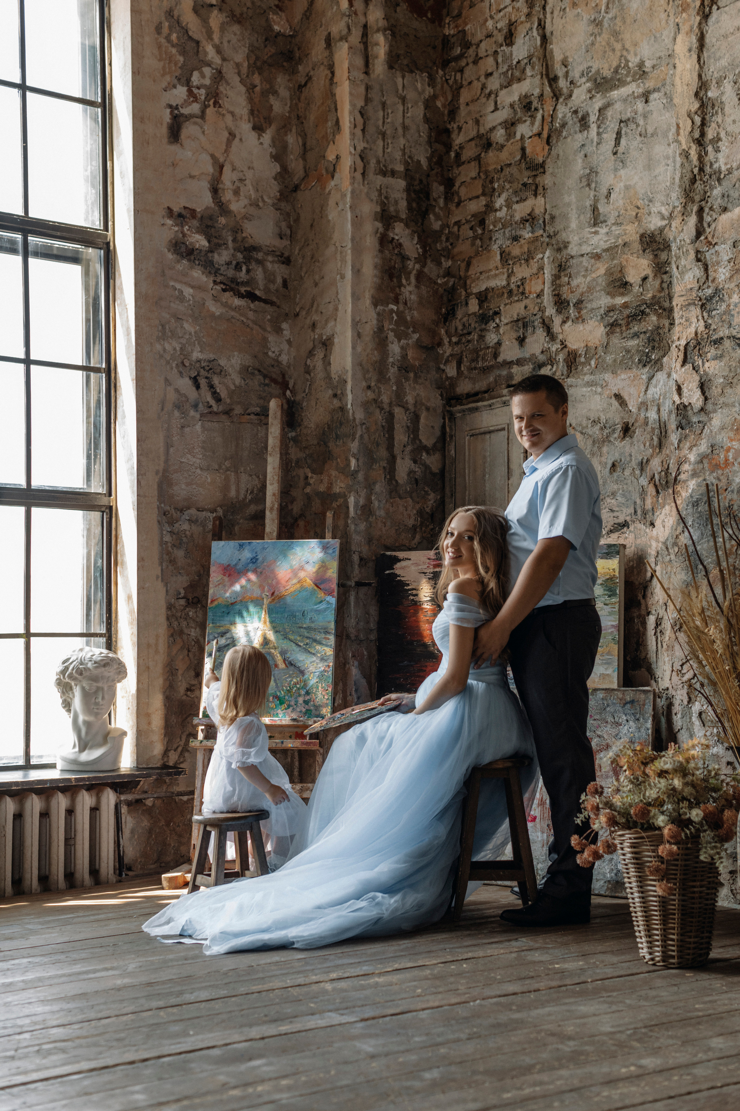 Ирина и Семья. Фотограф в Москве Ольга Сатони