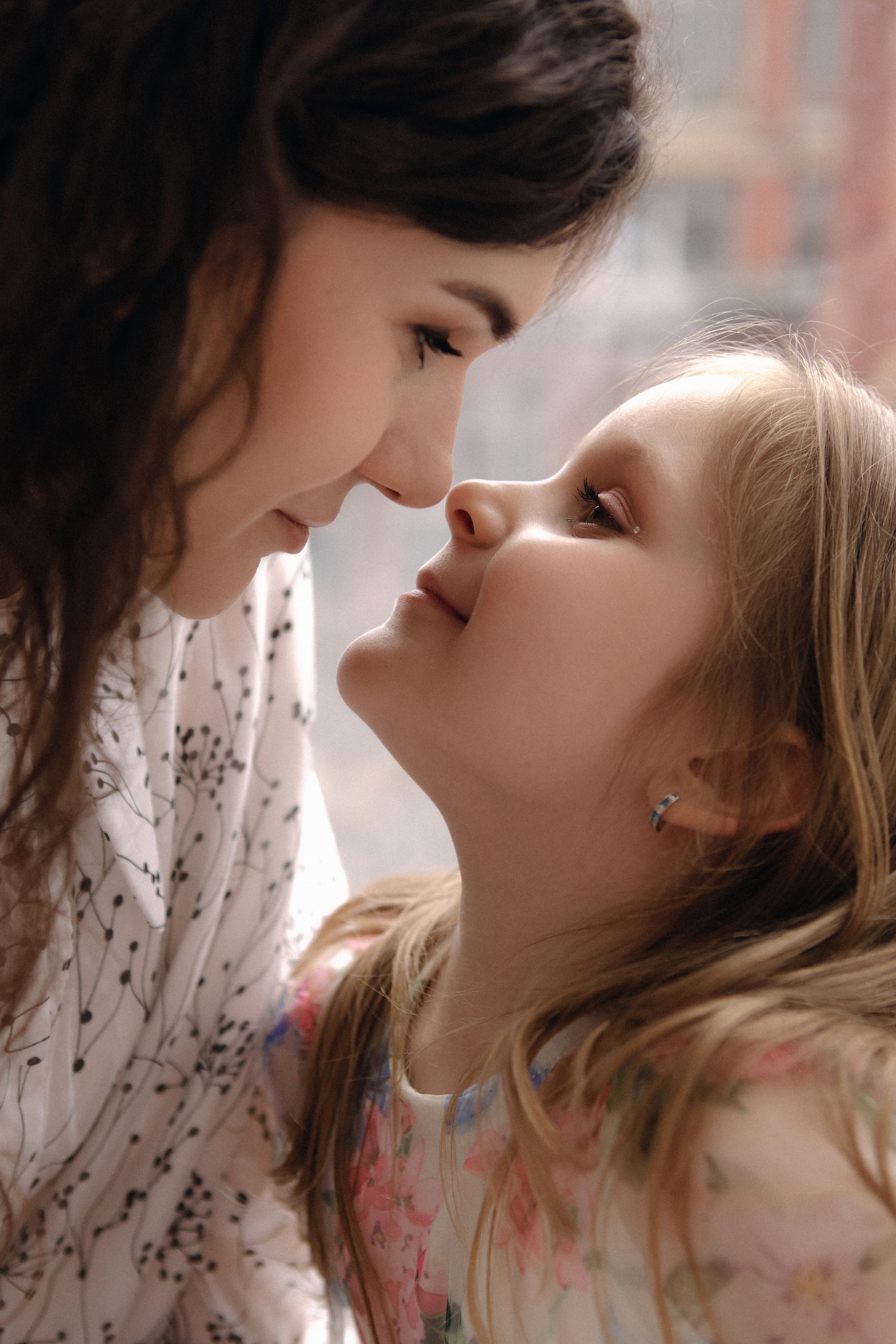 Портрет мамы и дочки