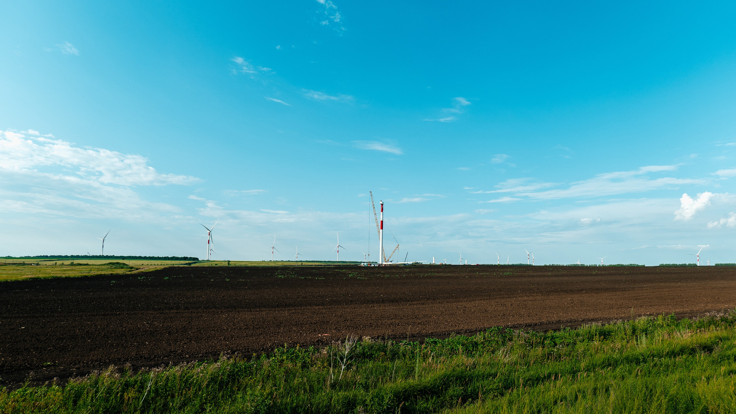 Ветряная электростанция. Фотограф в Самаре Вадим Грязнов
