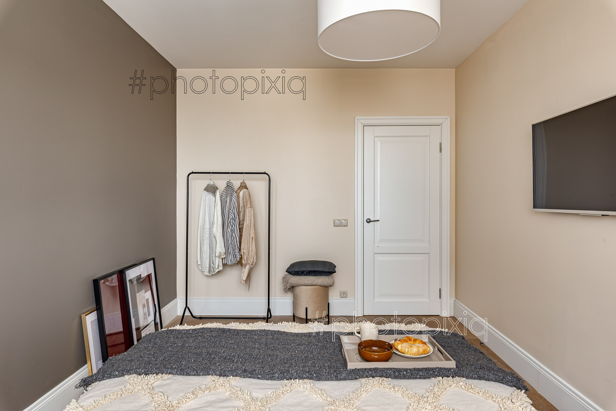 Интерьерный фотограф Кузнецов Сергей - фото дизайна спальни от J&M studio 