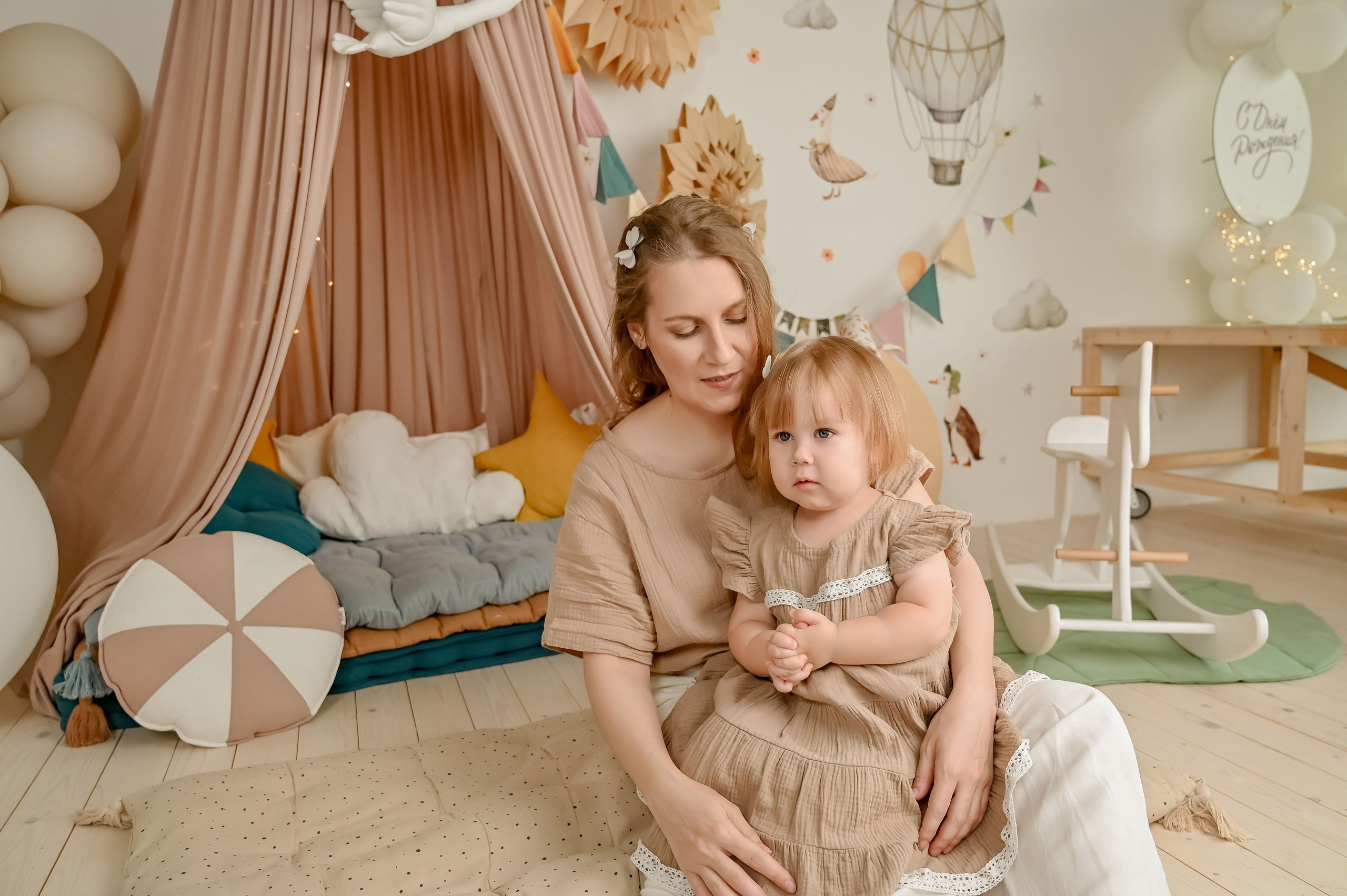 Студийная фотоссессия, 2 годика. Семейный и свадебный фотограф в г. Уфа Динара