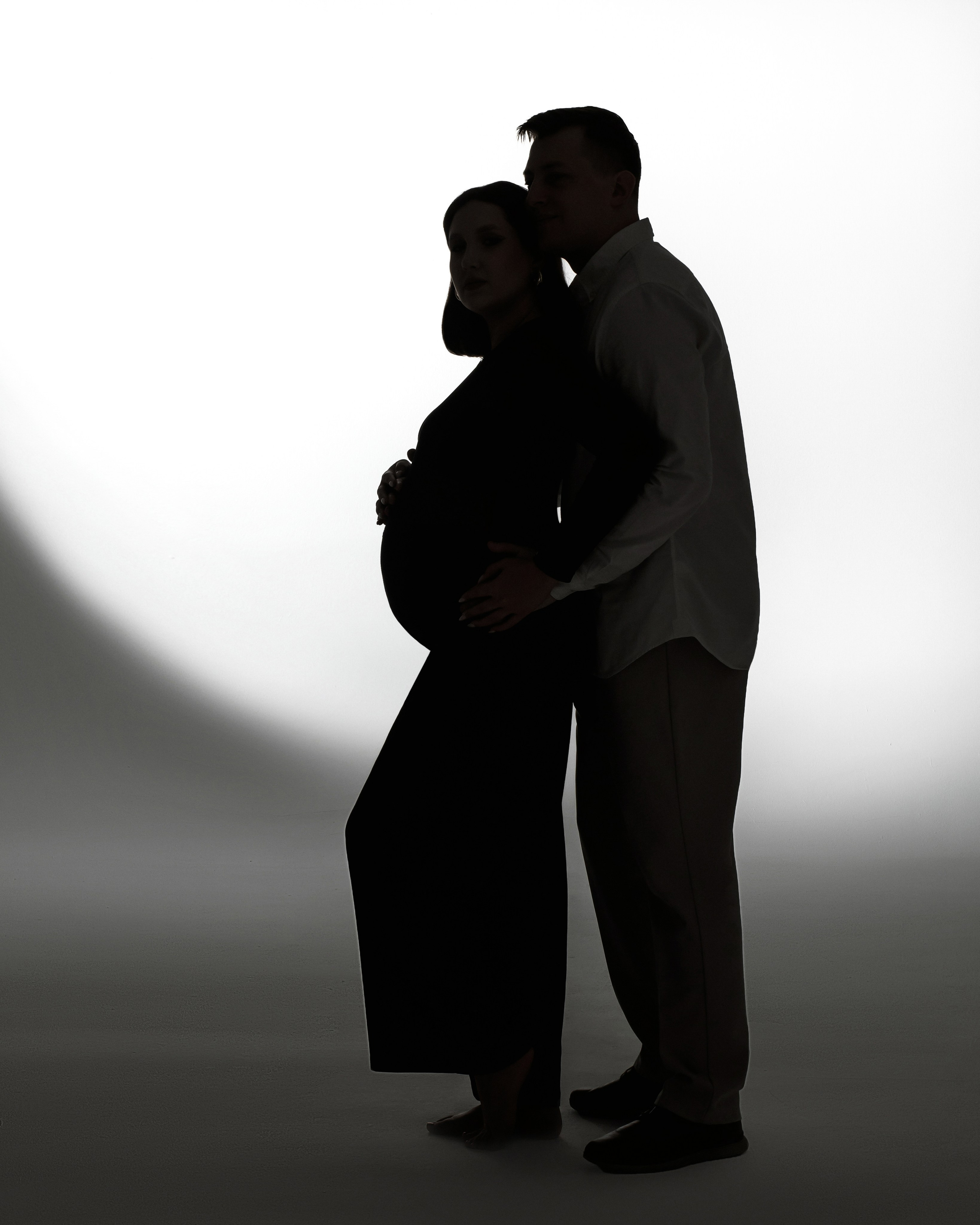 Парная съёмка беременности для танцора Алины и её мужа