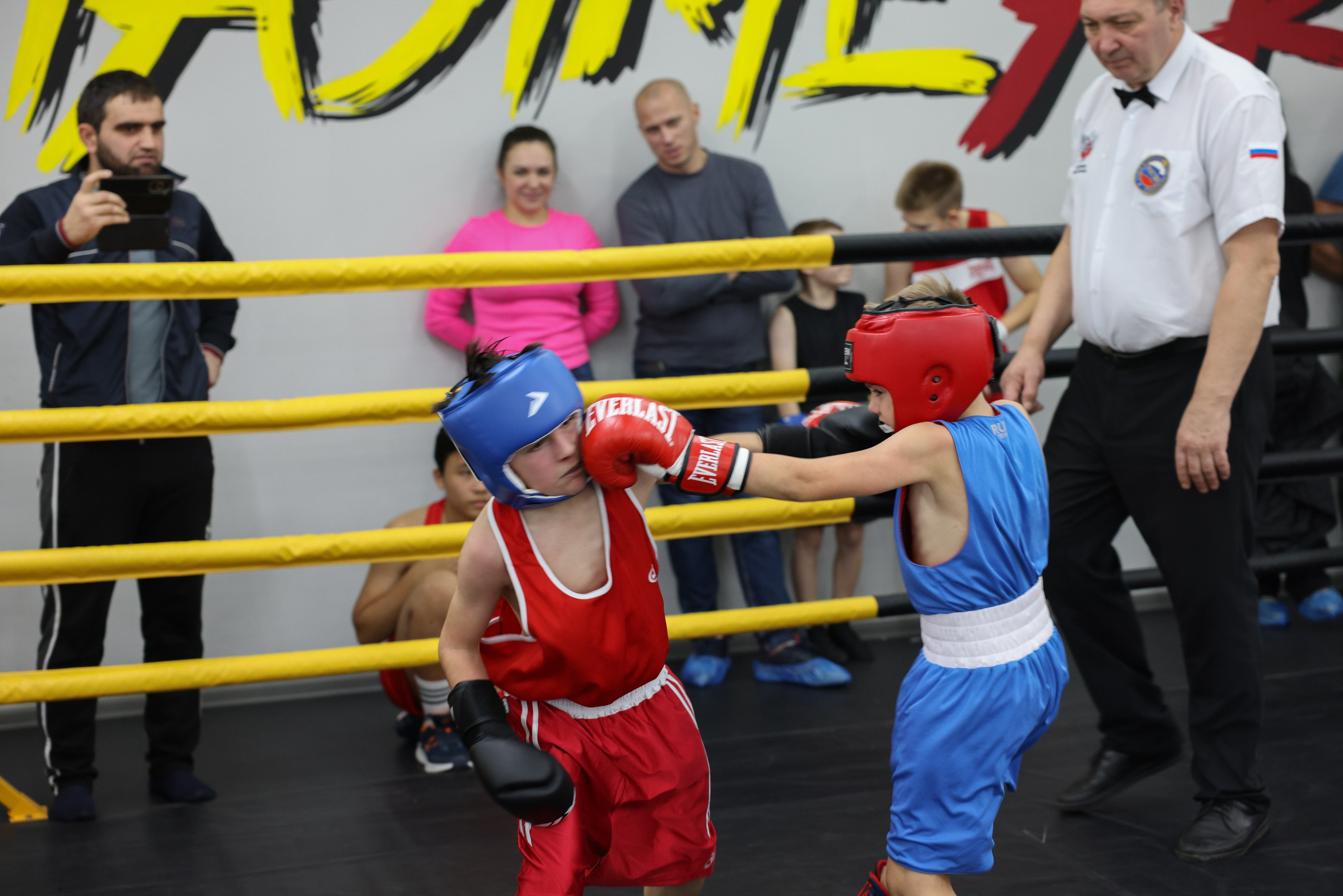 Открытый ринг «кубок ООО «ТЭК НеваСпецТяж». Фотограф Александр Заломаев