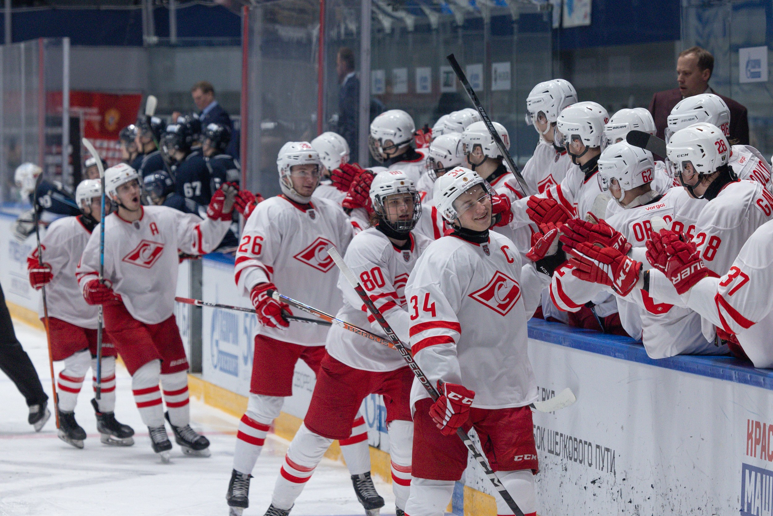 МХК Динамо — МХК Спартак. Фотограф Александр Заломаев