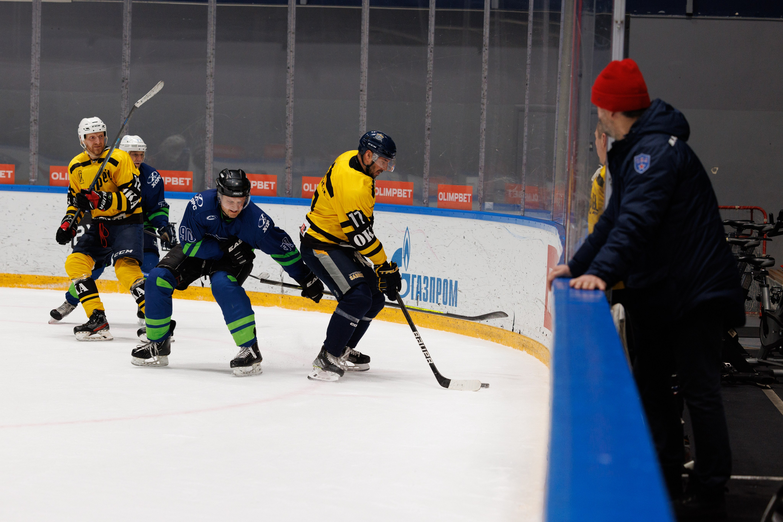НХЛ (40+) Ижорец — Хорс 3-3. Фотограф Александр Заломаев