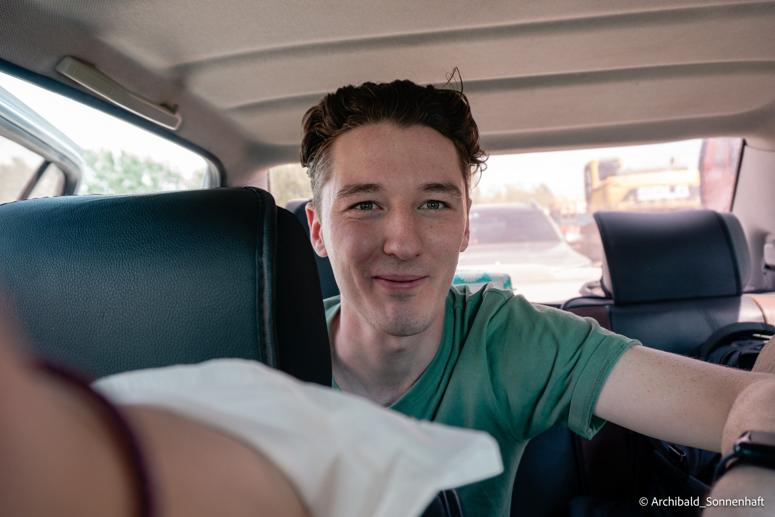 Auto-trip to Datong, Camp. Photographer in Guangzhou, China. Archibald Sonnenhaft