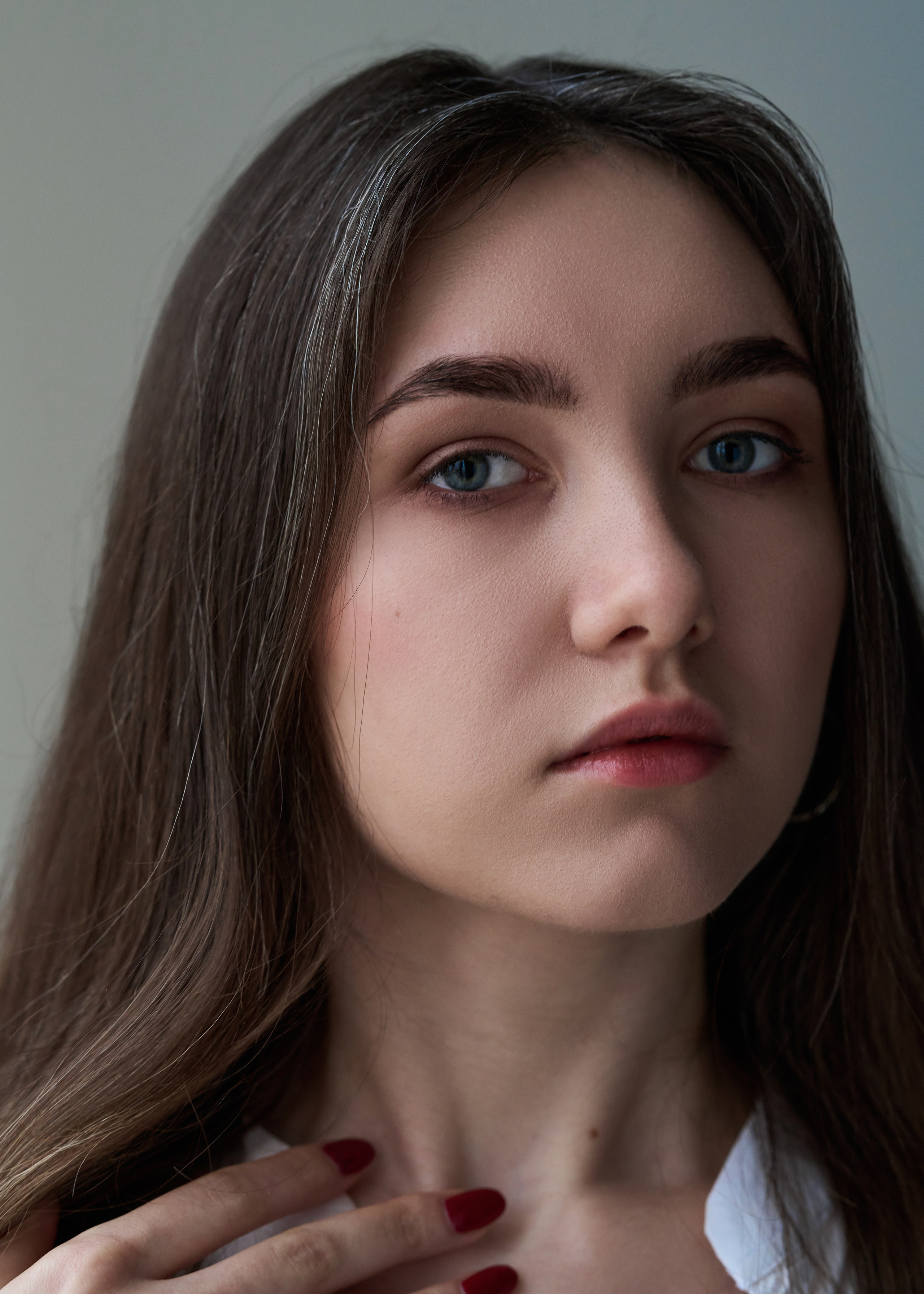 Александра. Съемка в студии