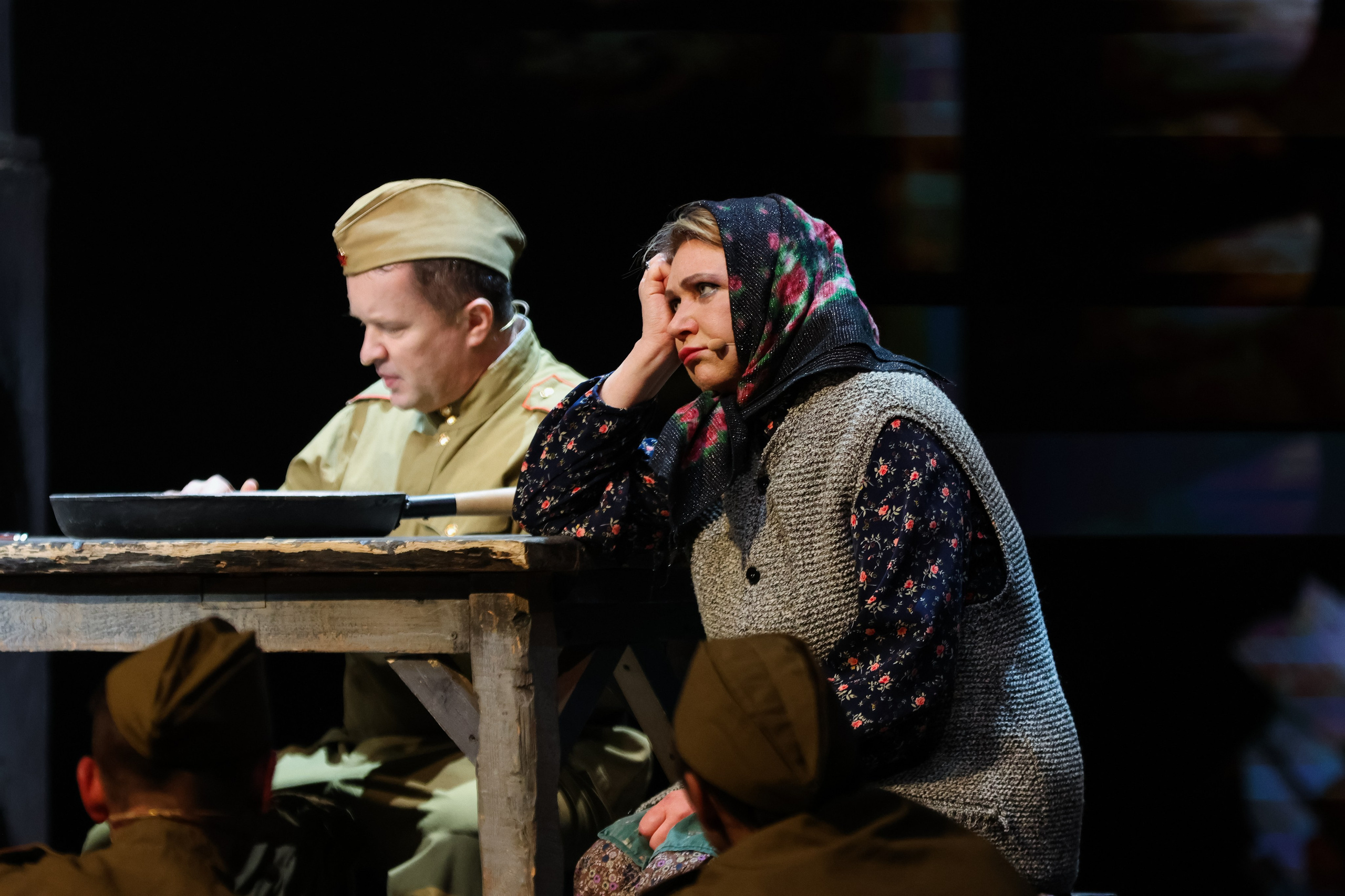 Василий Теркин, театр «Русская песня». Фотограф Ольга Махалова — Санкт-Петербург, Москва, Нижний Новгород