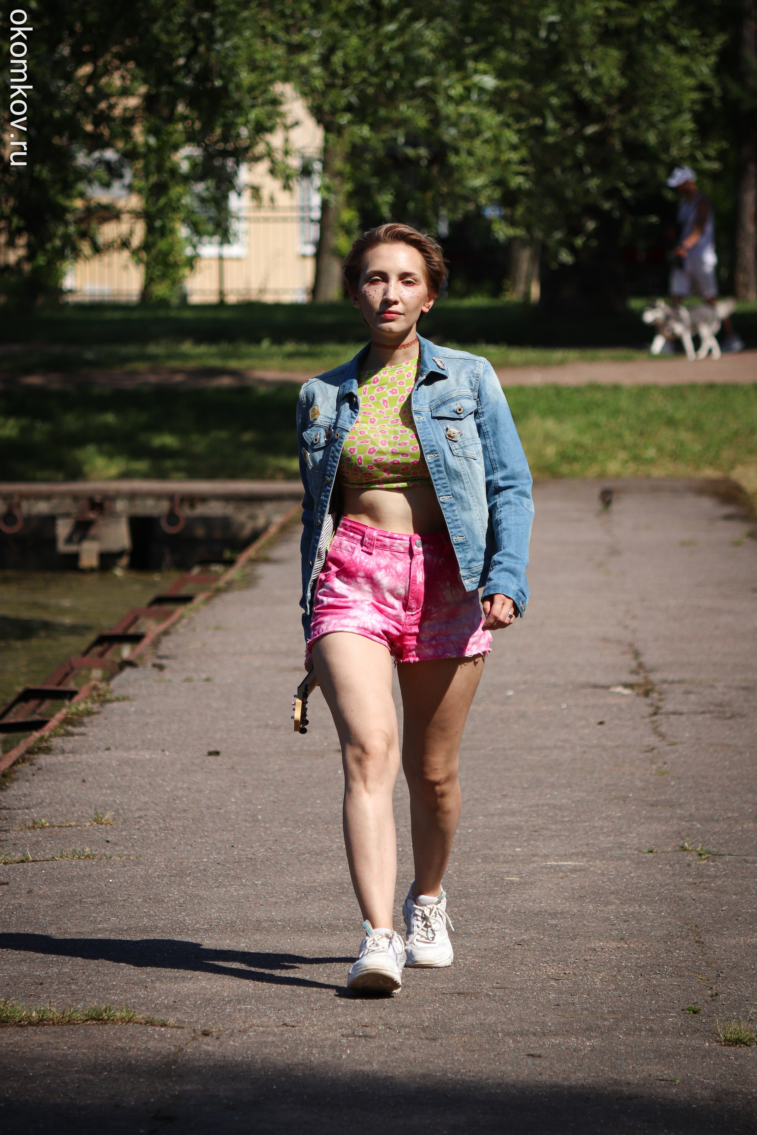 Показ образов на пирсе Московского парка Победы. Ивентный фотограф в Санкт-Петербурге Олег Комков