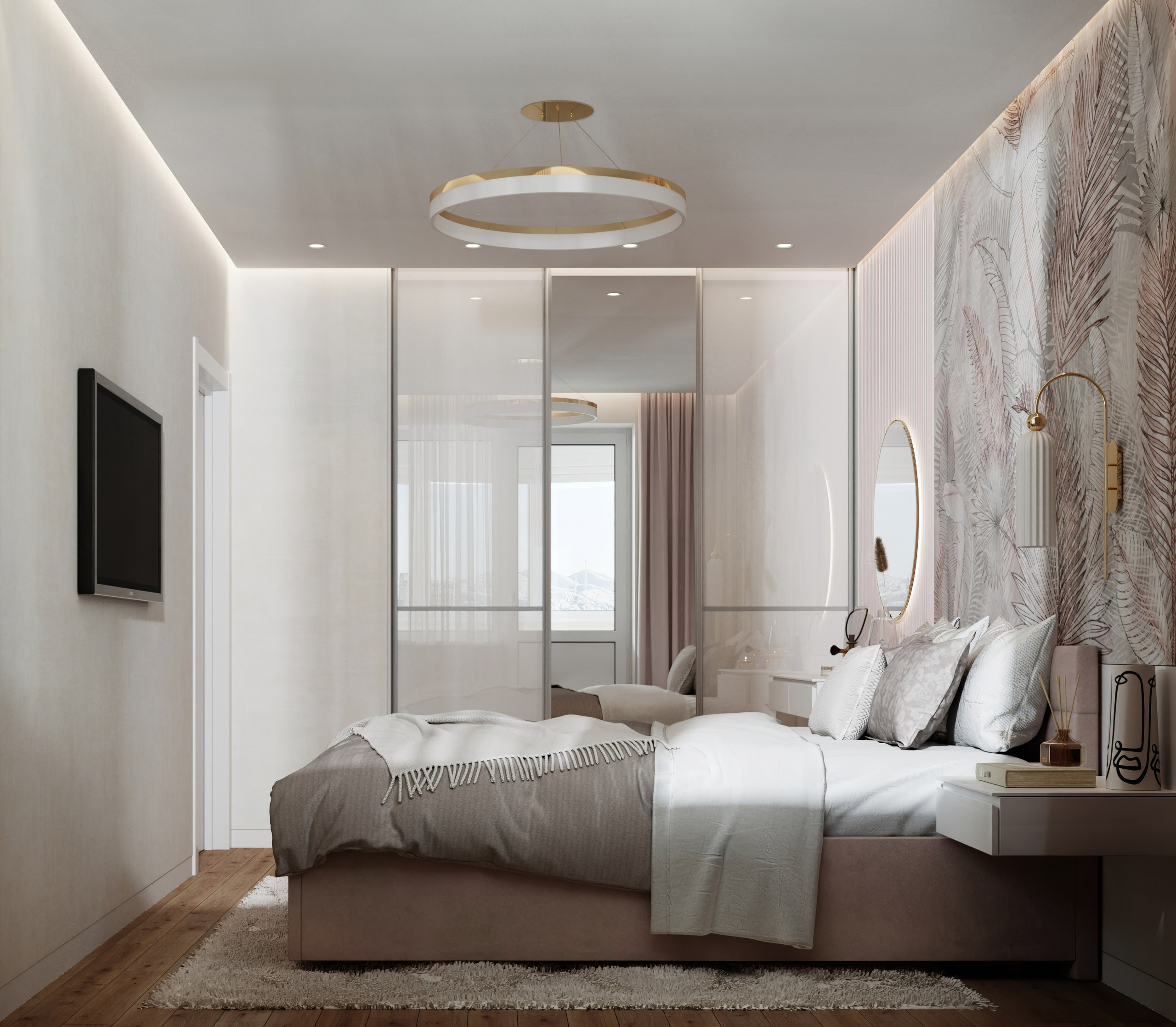 Визуализация квартиры 50 m². Заказать 3d визуализацию интерьеров — Дарья Веденёва