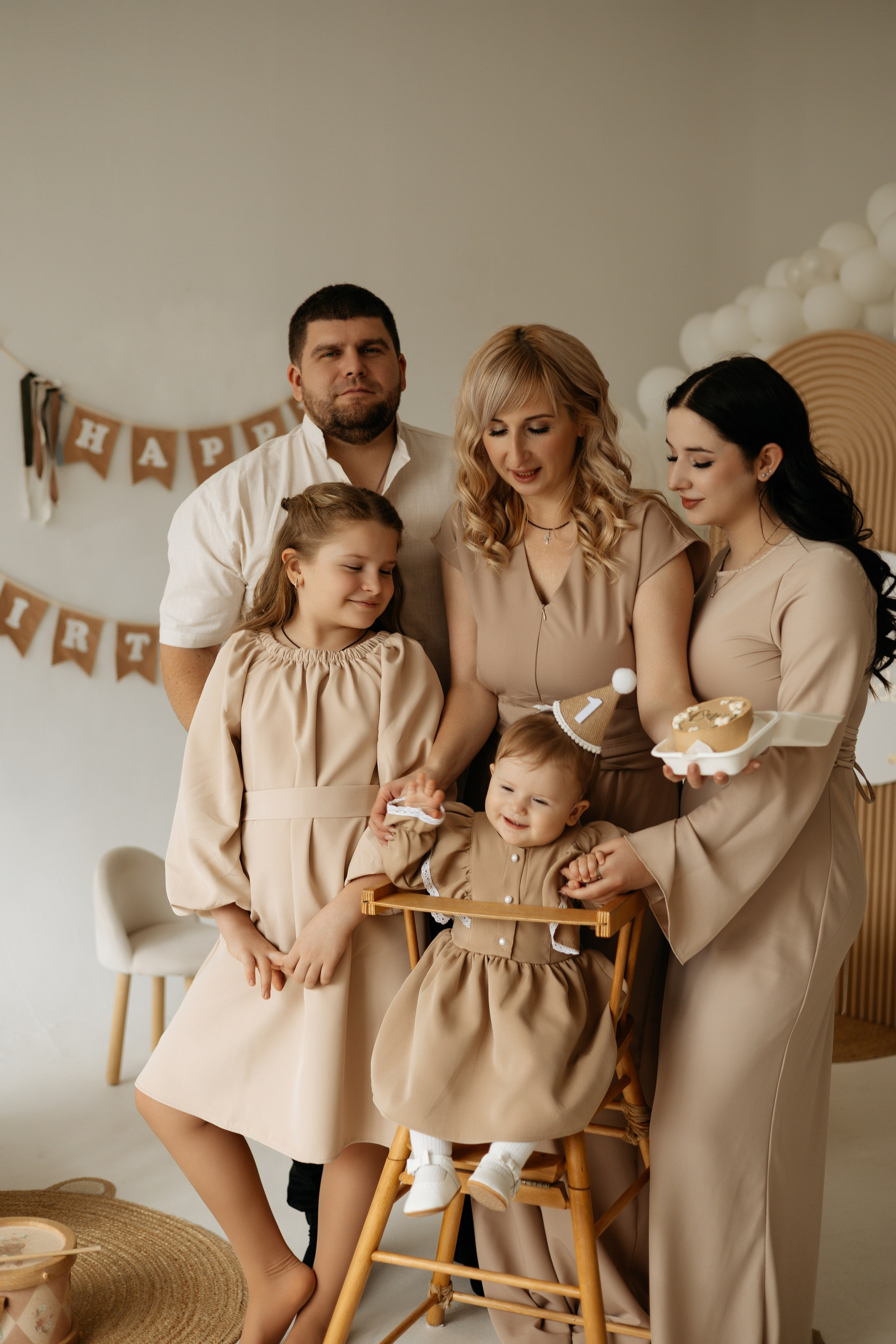 Первый годик. Самый теплый фотограф в Краснодаре Рябоконь Ксения