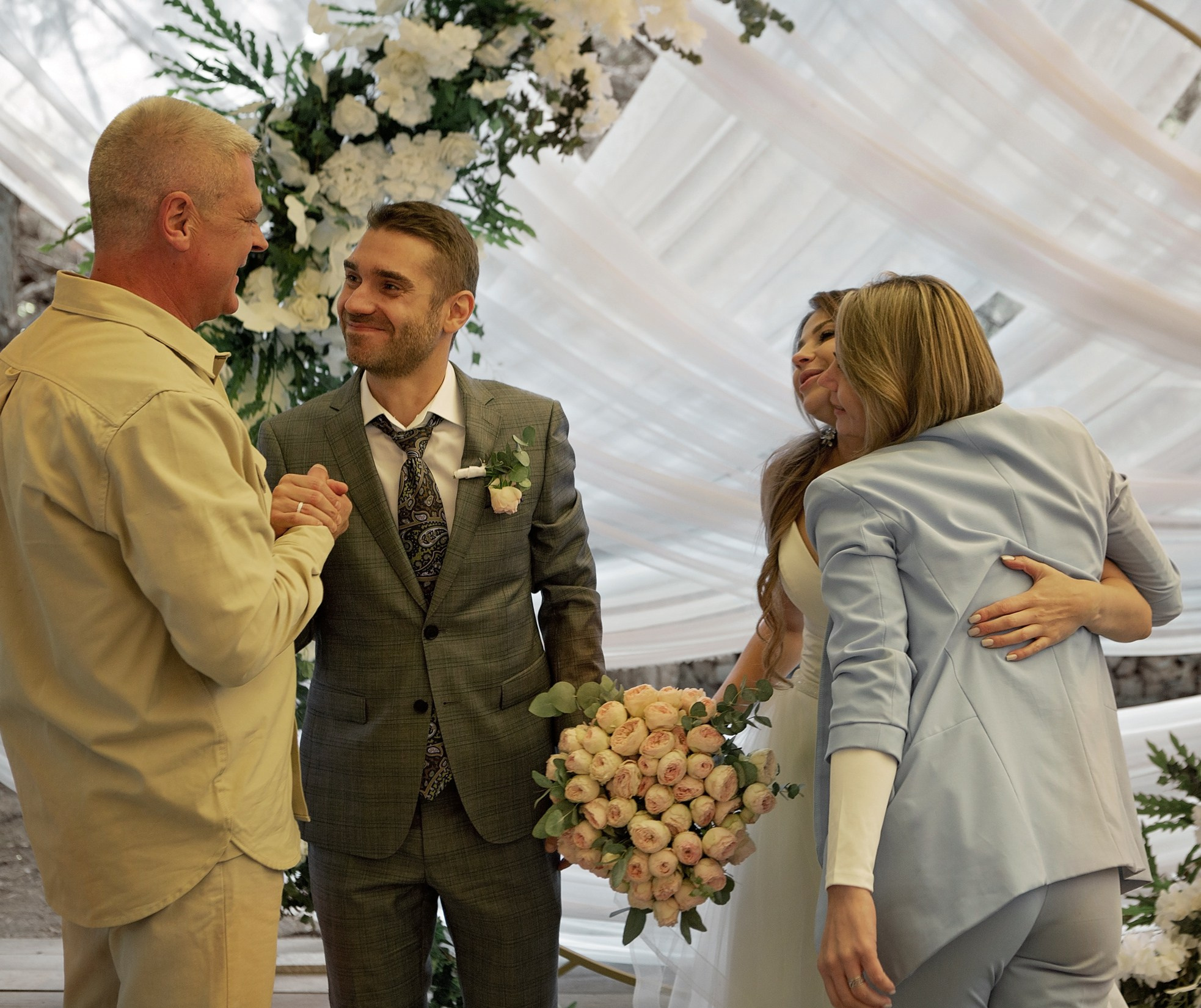 Свадьба с гостями. Свадебный и портретный фотограф Москва