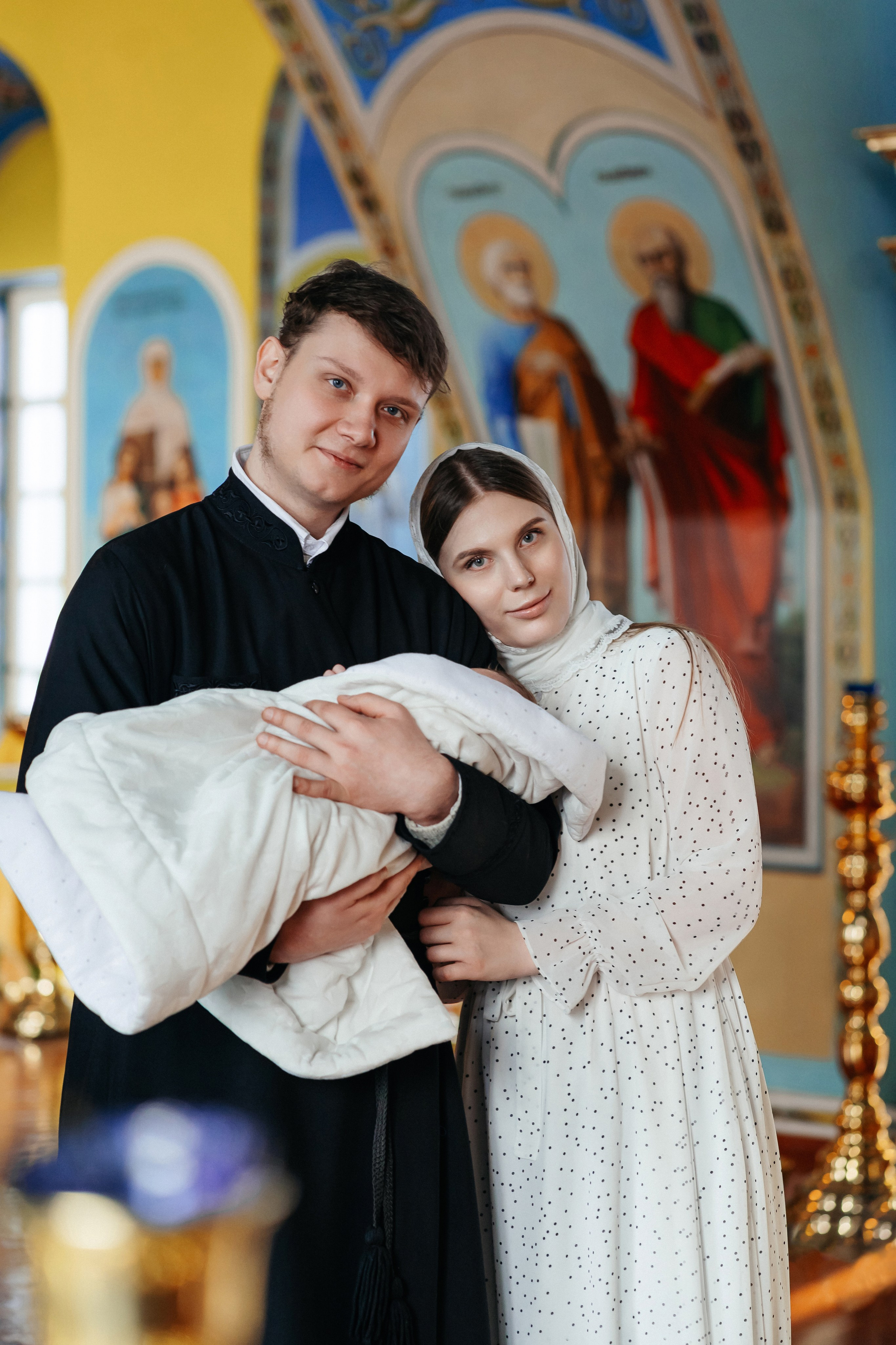 Фотосъемка крещения. Фотограф Ким Наталья в Красноярске