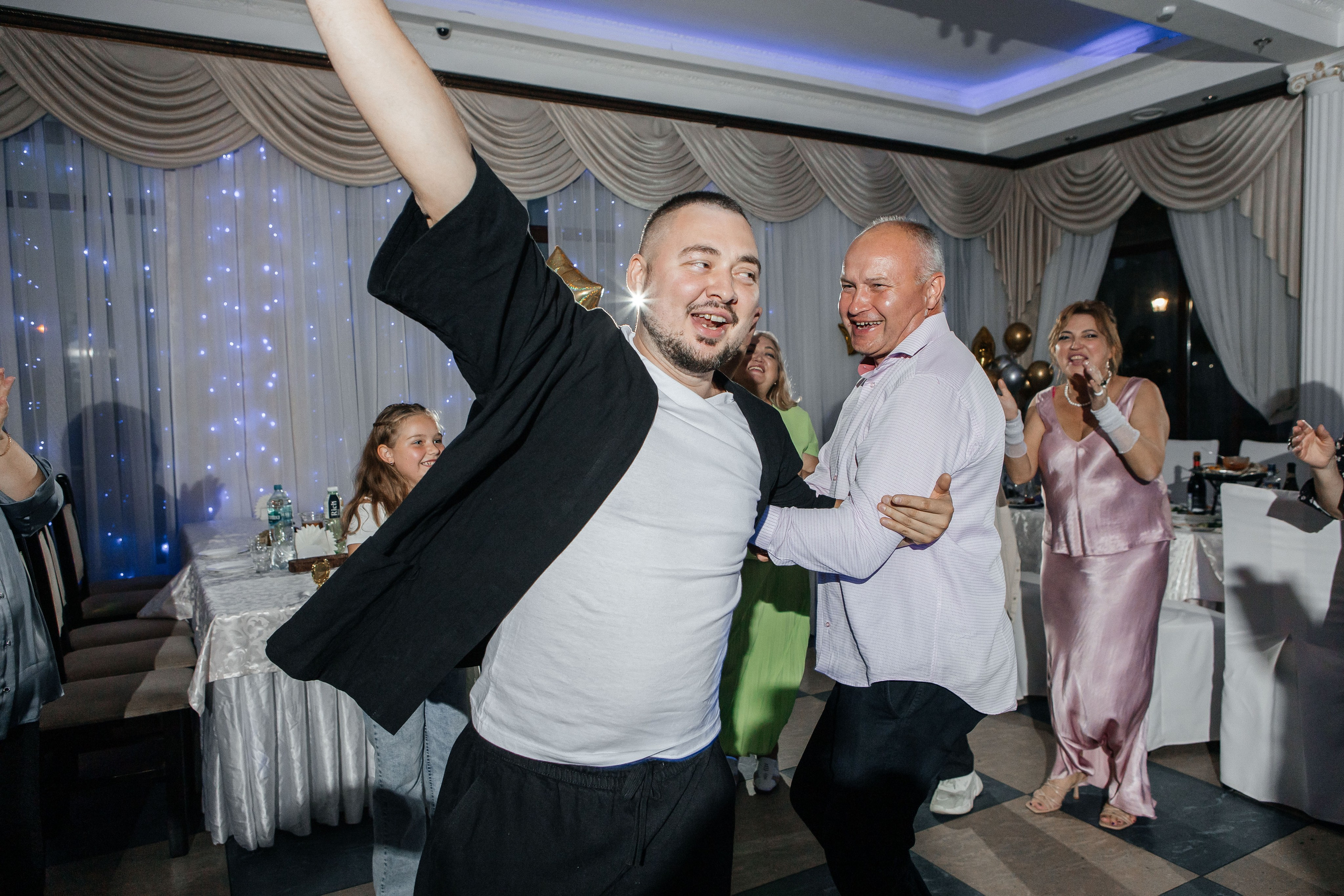 Юбилей в ресторане «Венеция». Свадебный семейный фотограф в Санкт-Петербурге СПб Евгения Гинзбург