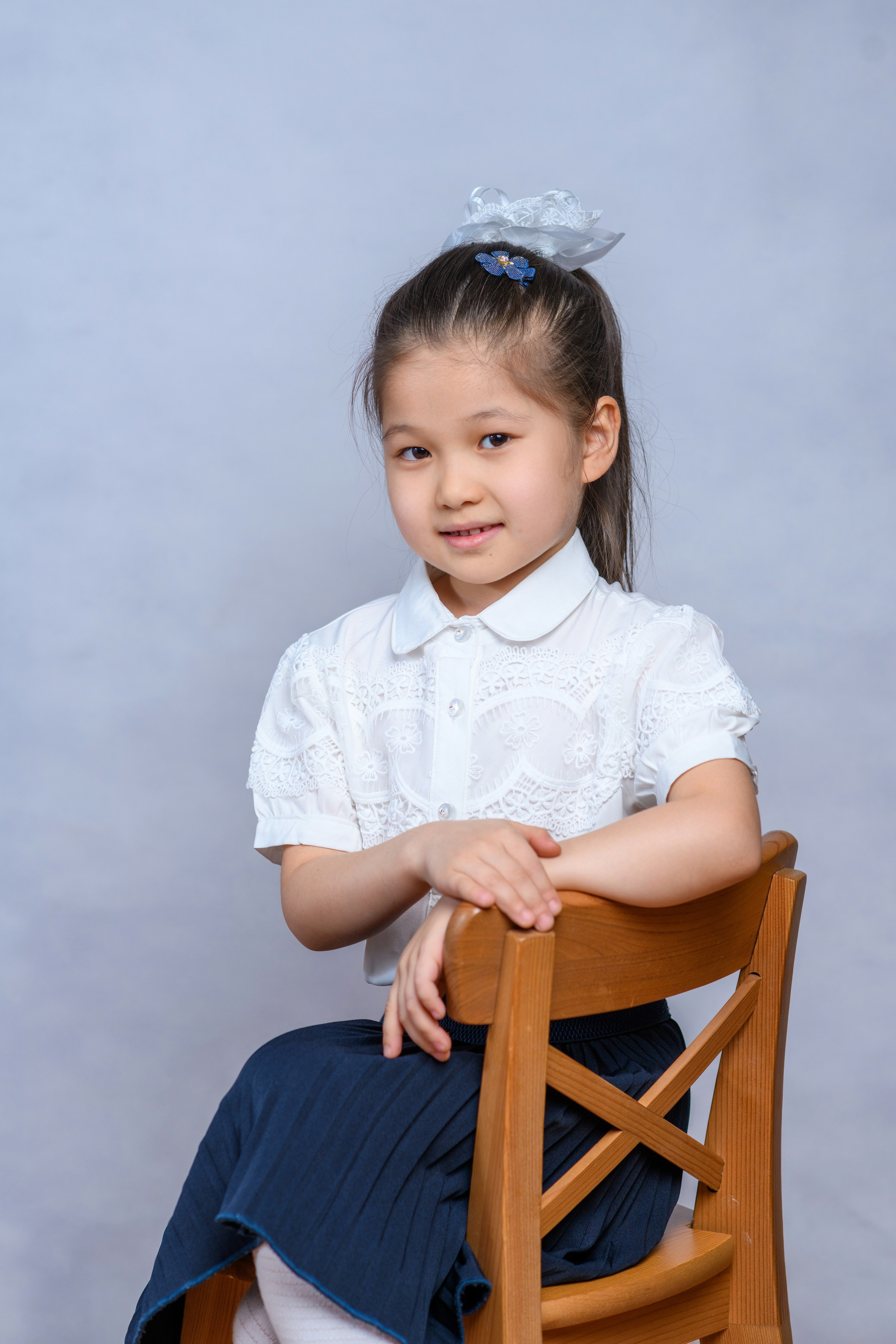 Начальная школа. Портреты на фоне. Первенцева Елена. Школьный фотограф в Москве и МО