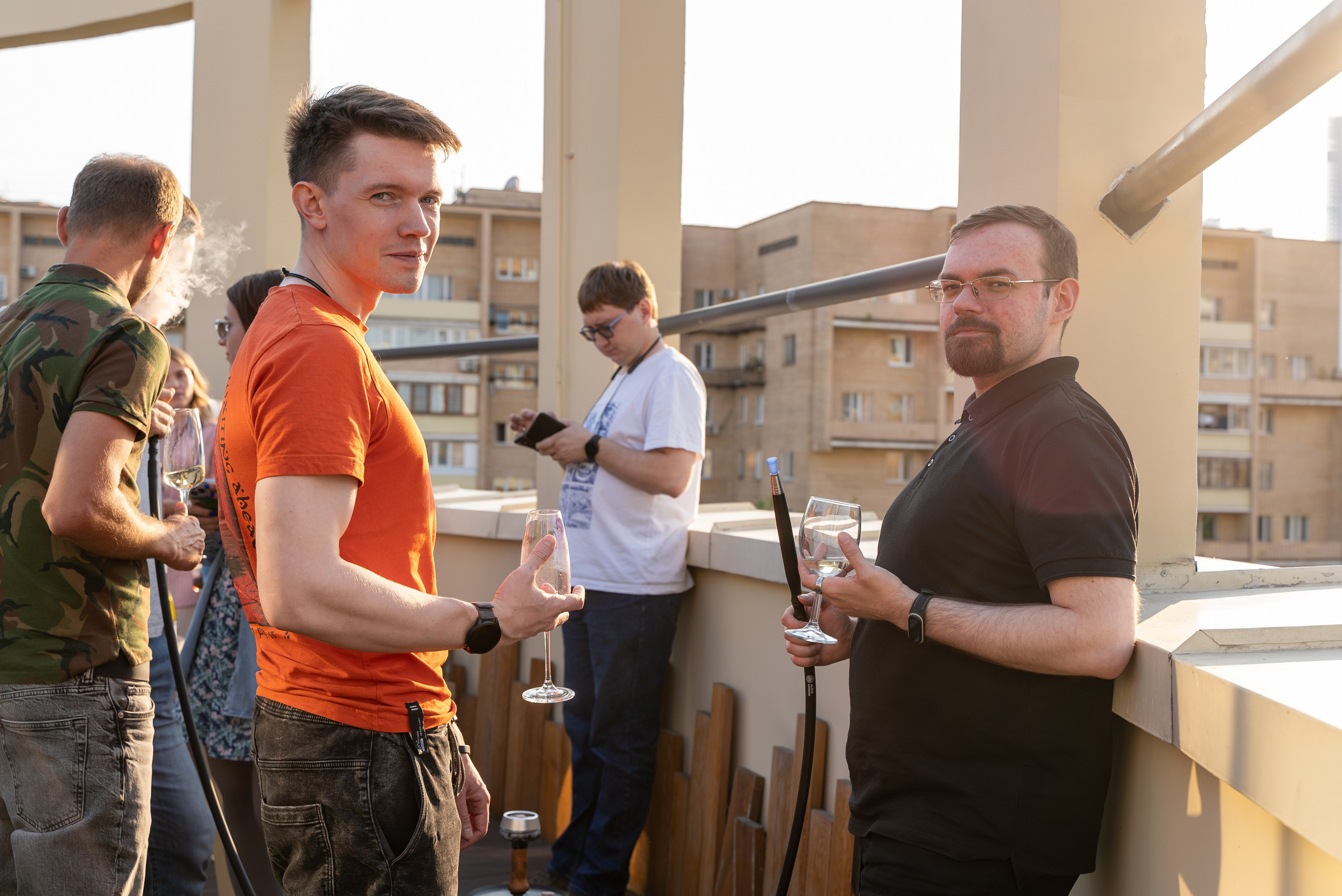 День рождения на крыше. KUSTOV PRODUCTION — профессиональная фотосъёмка в Москве