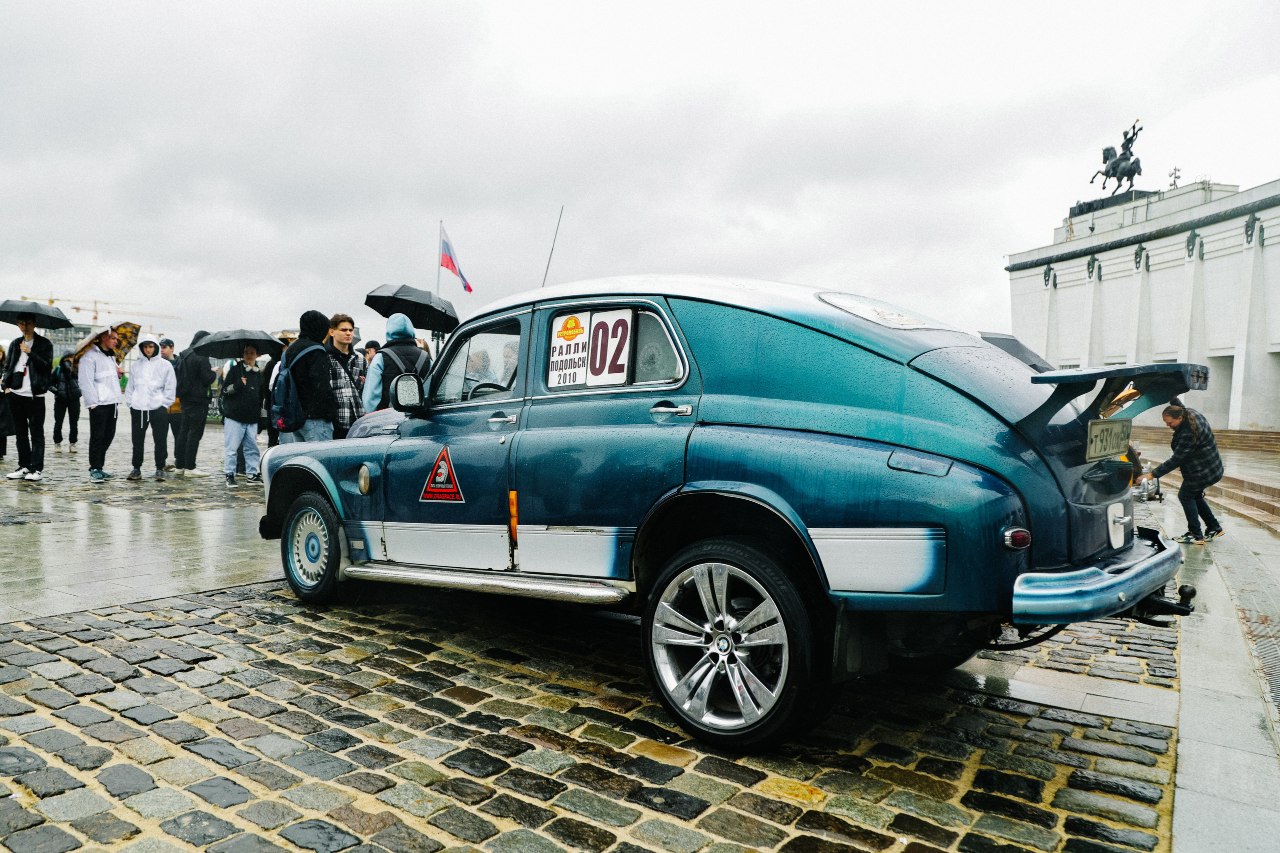 Автопробег ретромашин. Фотограф и видеограф в Москве Ирина Фомочкина