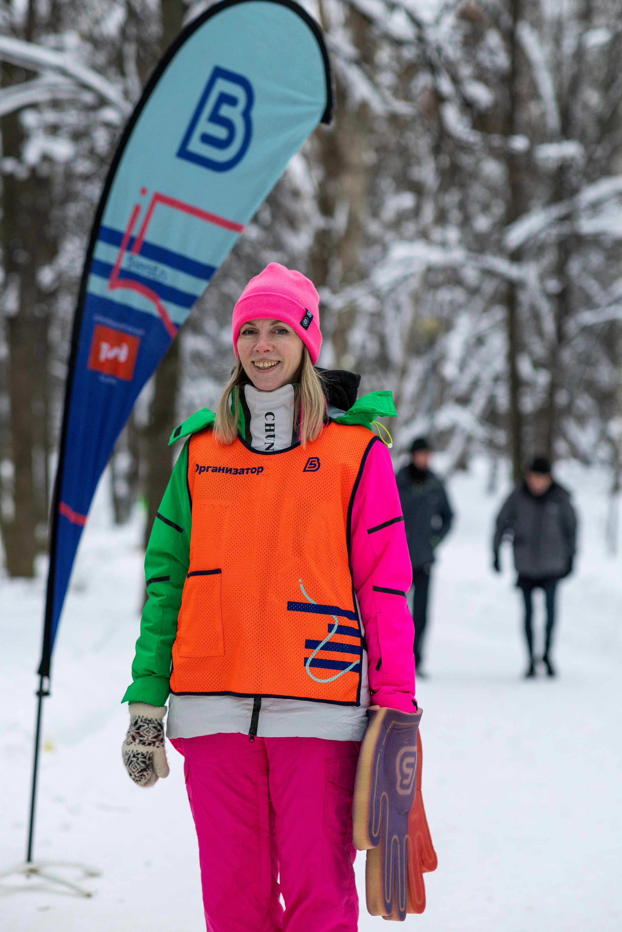 196 забег 5 вёрст в Тушино, 17.01.26. Фотограф Сергей Ловкий