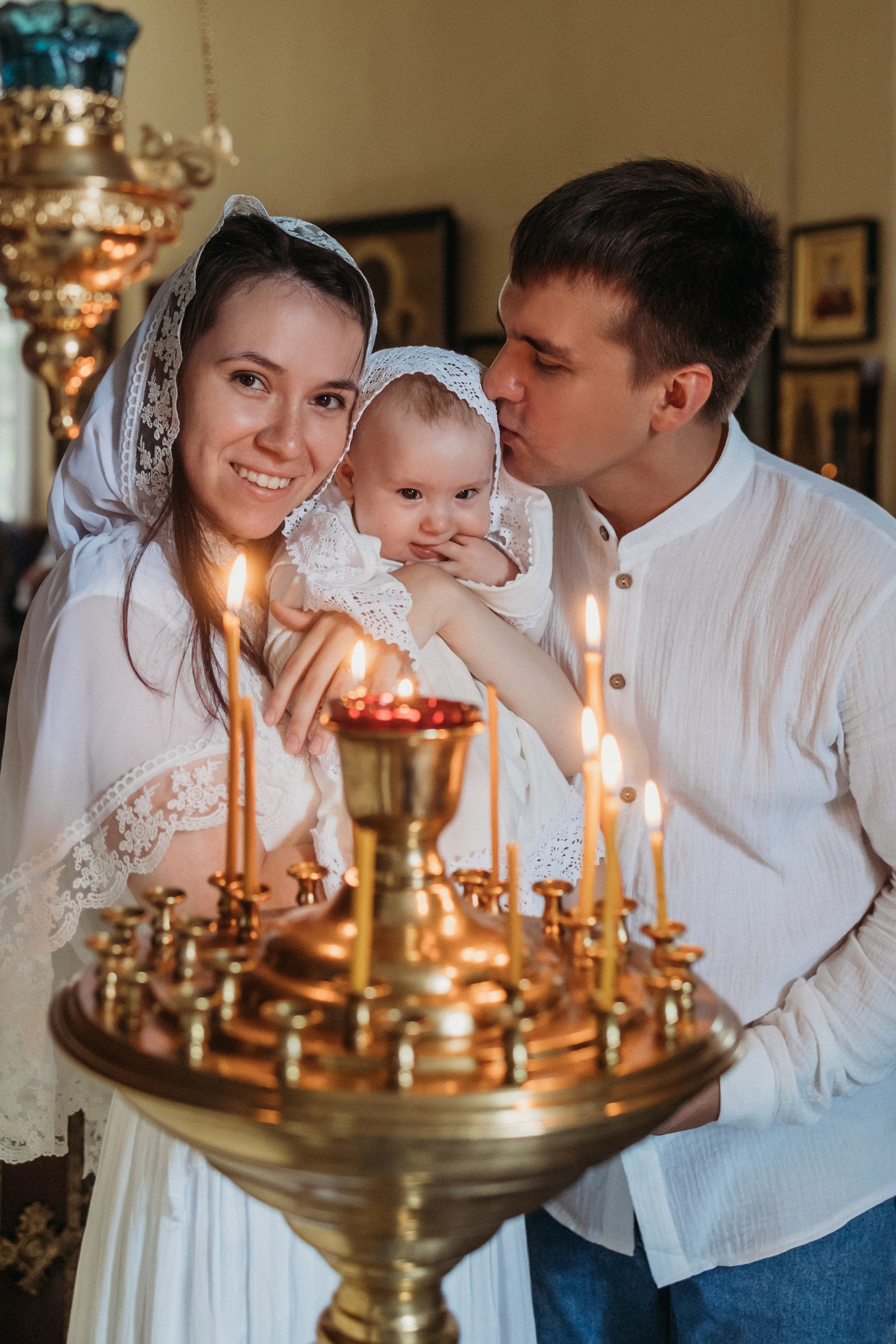 Таинство Крещения Елизаветы. Семейный фотограф и видеограф Попова Юлия