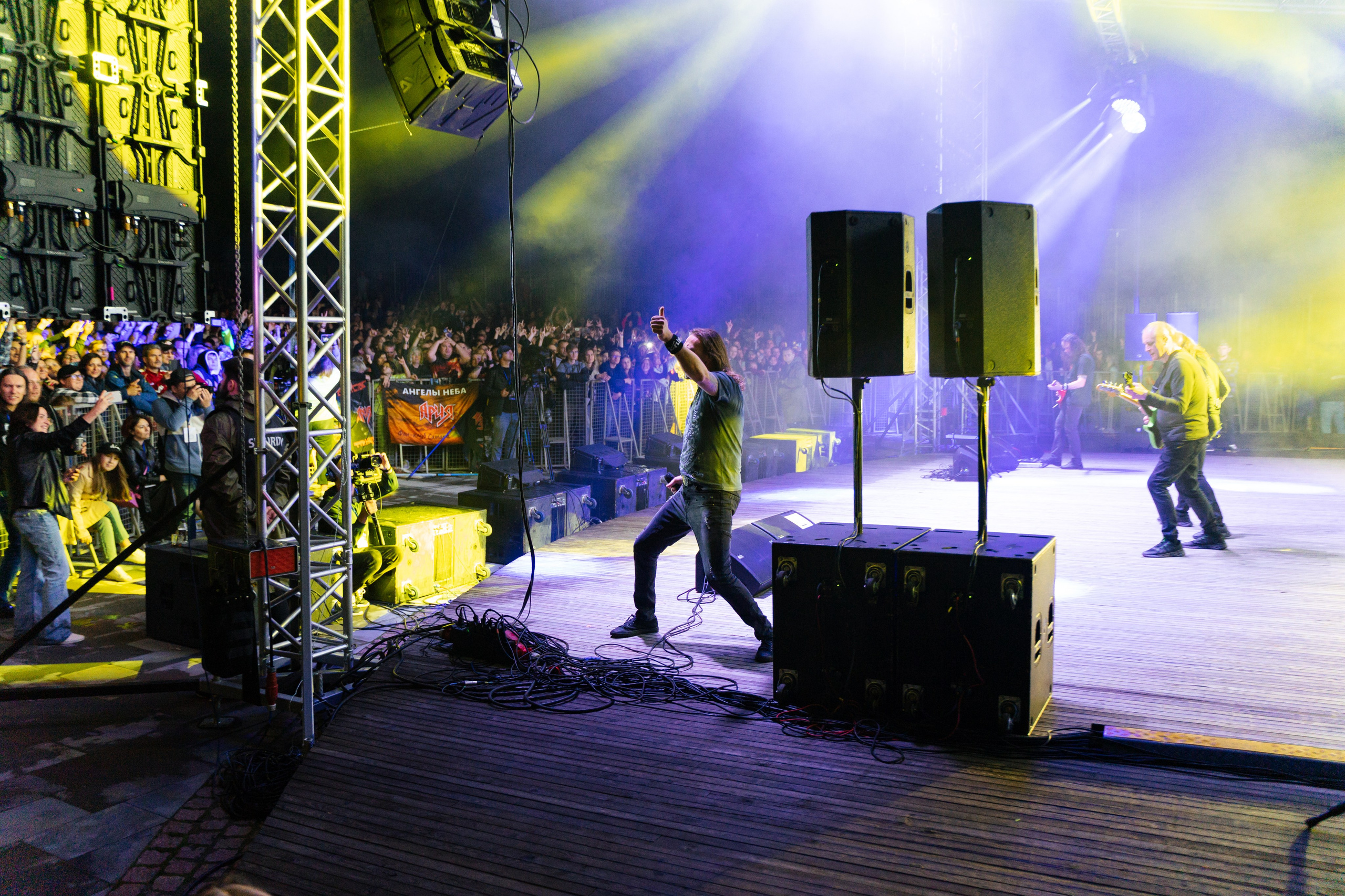 Группа «Ария» в ЦПКиО. Фотограф Надежда Погребняк | Рязань | Москва