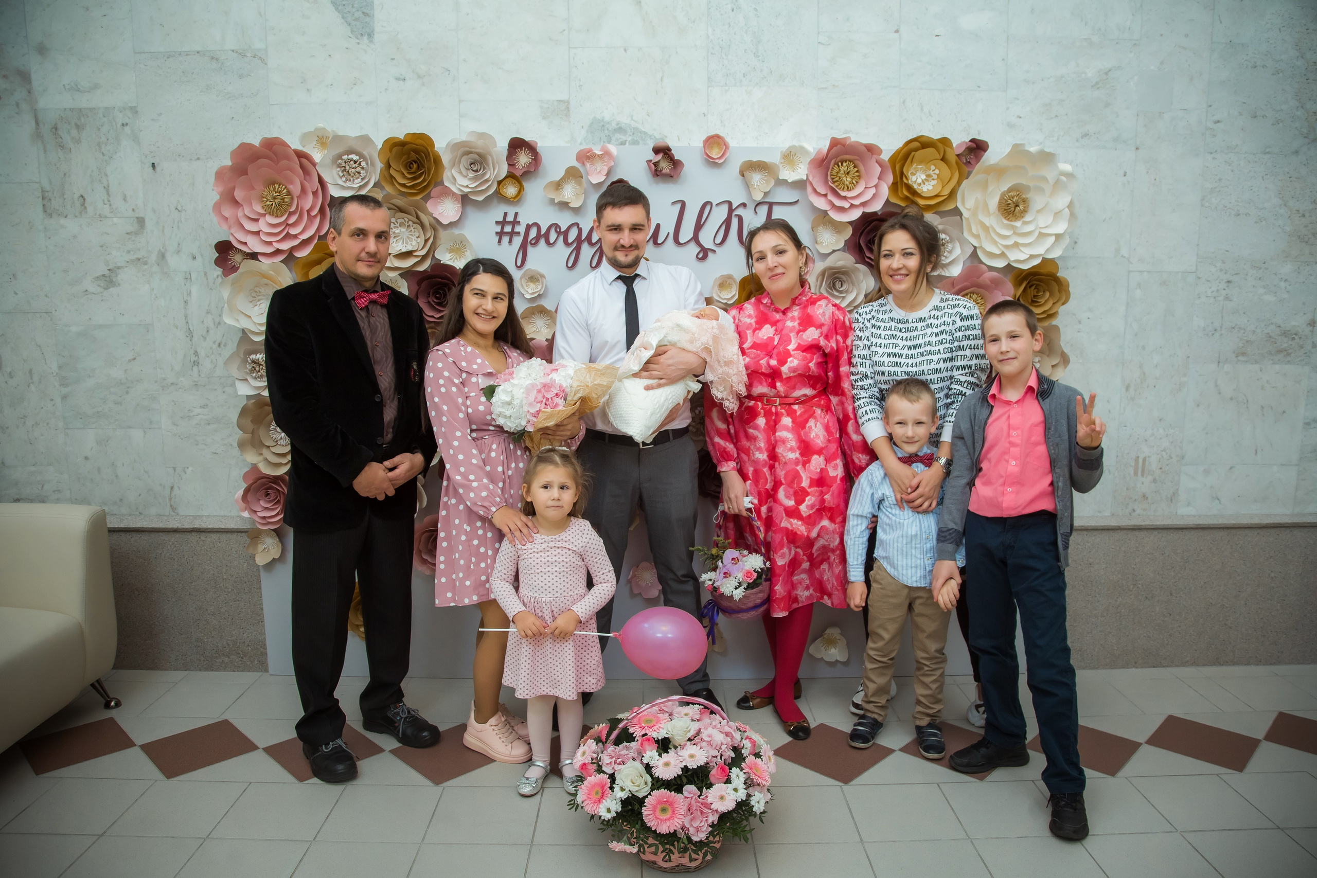 Выписка Камиллы. Фотограф на Крещение, семейный фотограф в Москве