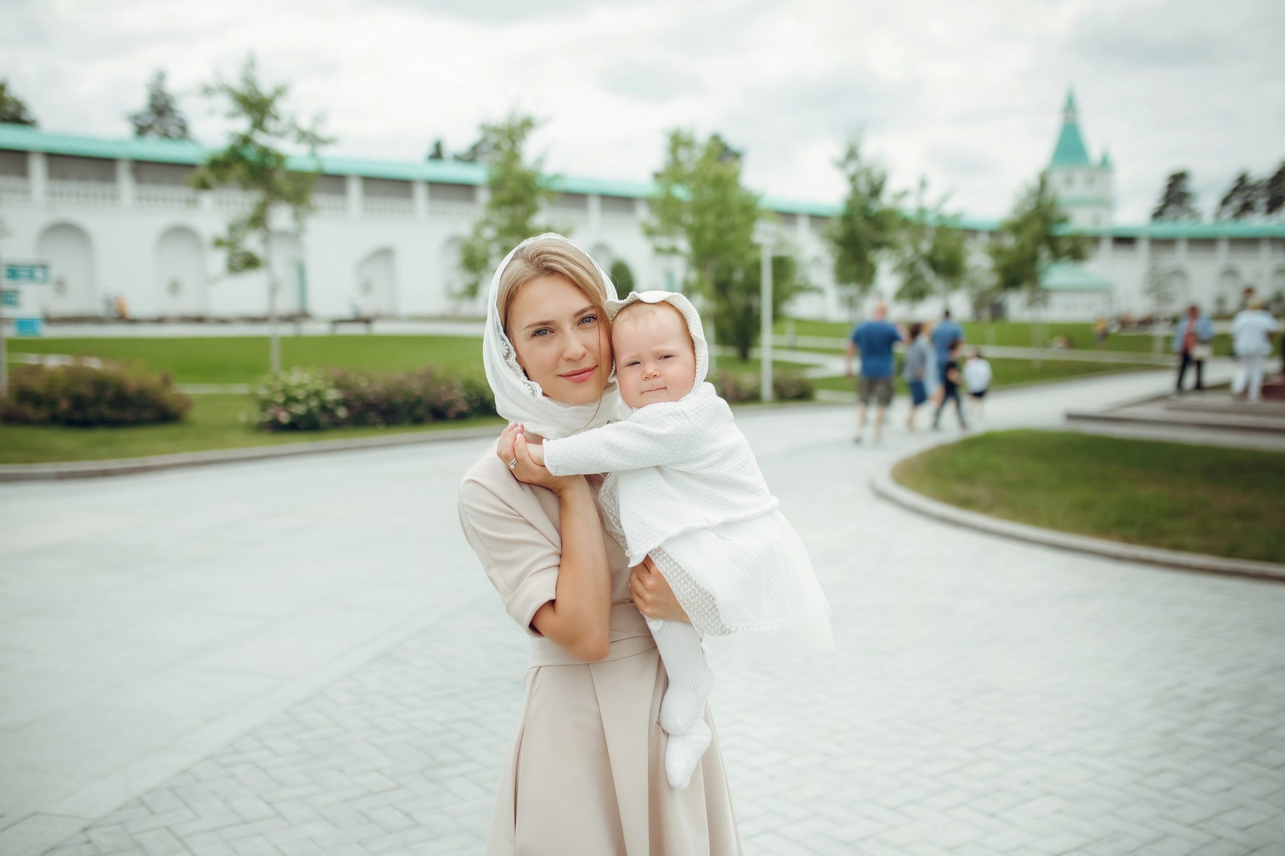Крещение Алины. Фотограф на Крещение, семейный фотограф в Москве