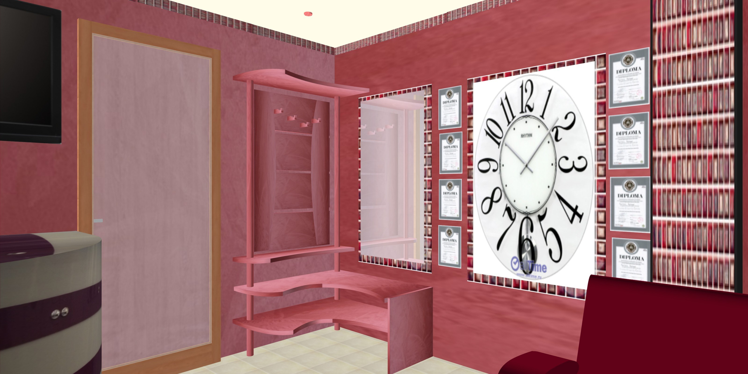 Салон Красоты. Дизайнер интерьера в Сочи Ольга BAKUSHKIN DESIGN