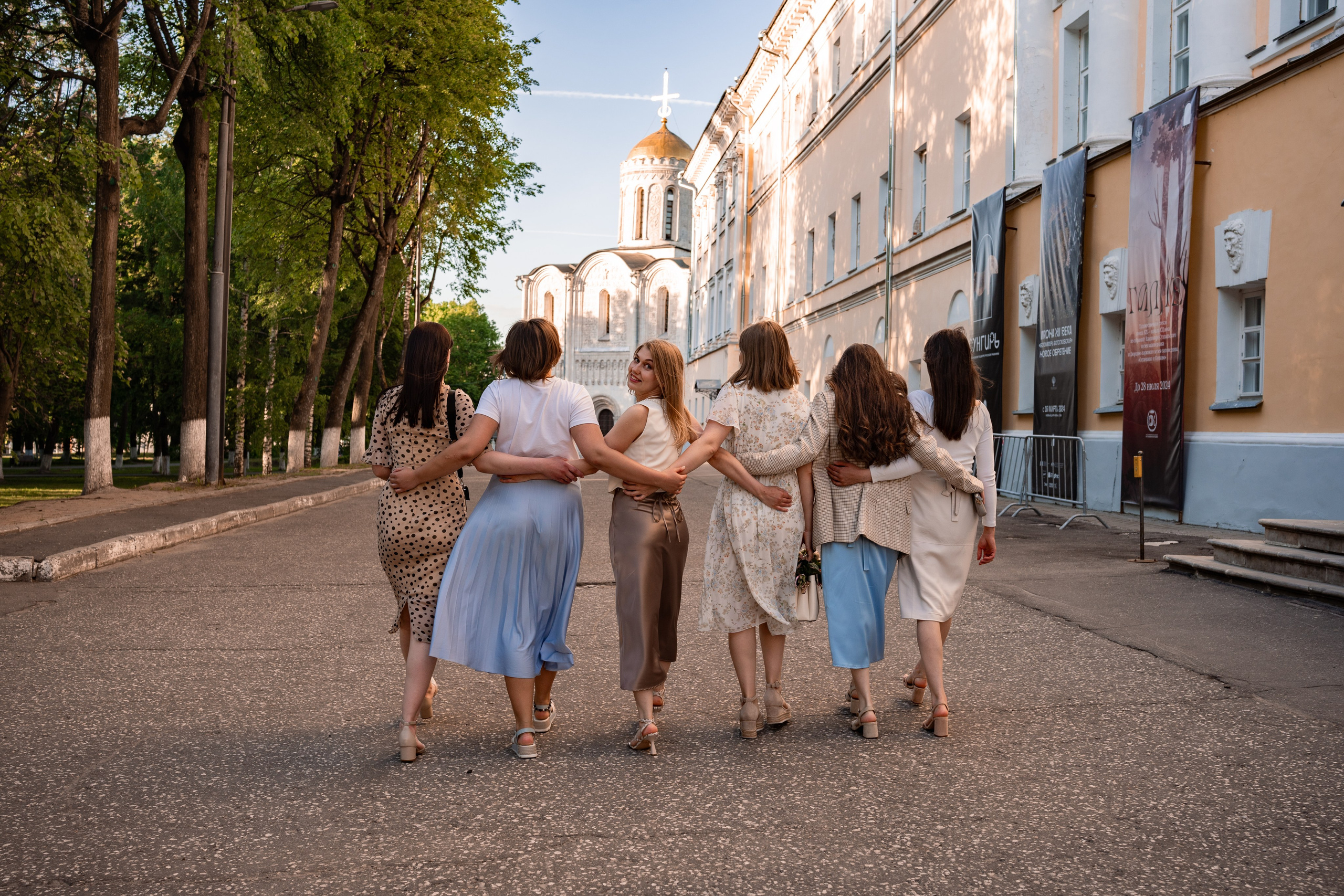 Прогулка подружек. Фотограф в городе Владимир