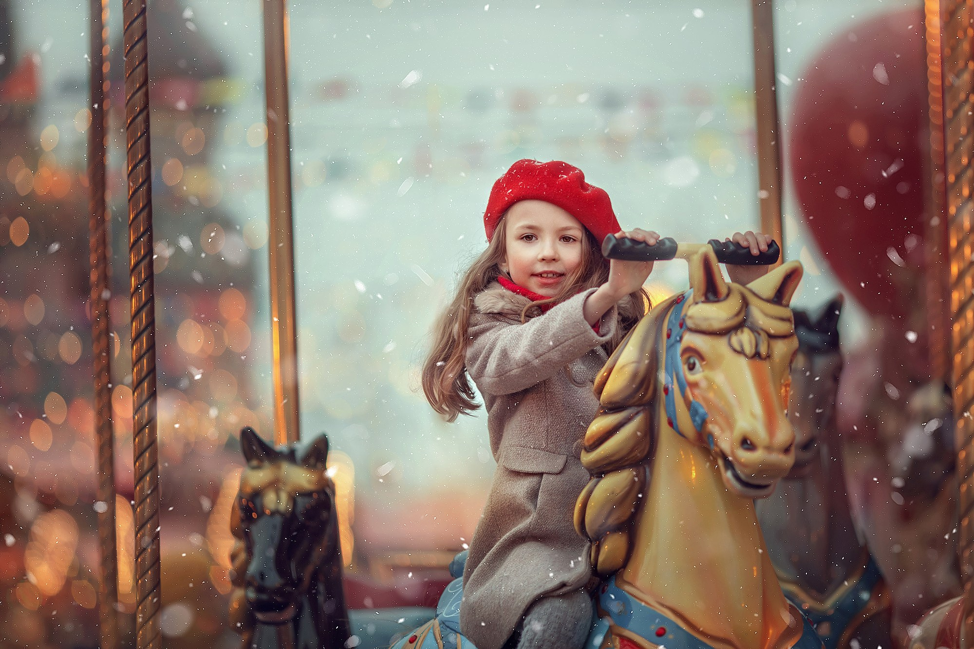 Новогодняя Москва. Семейный фотограф Микульская Ирина