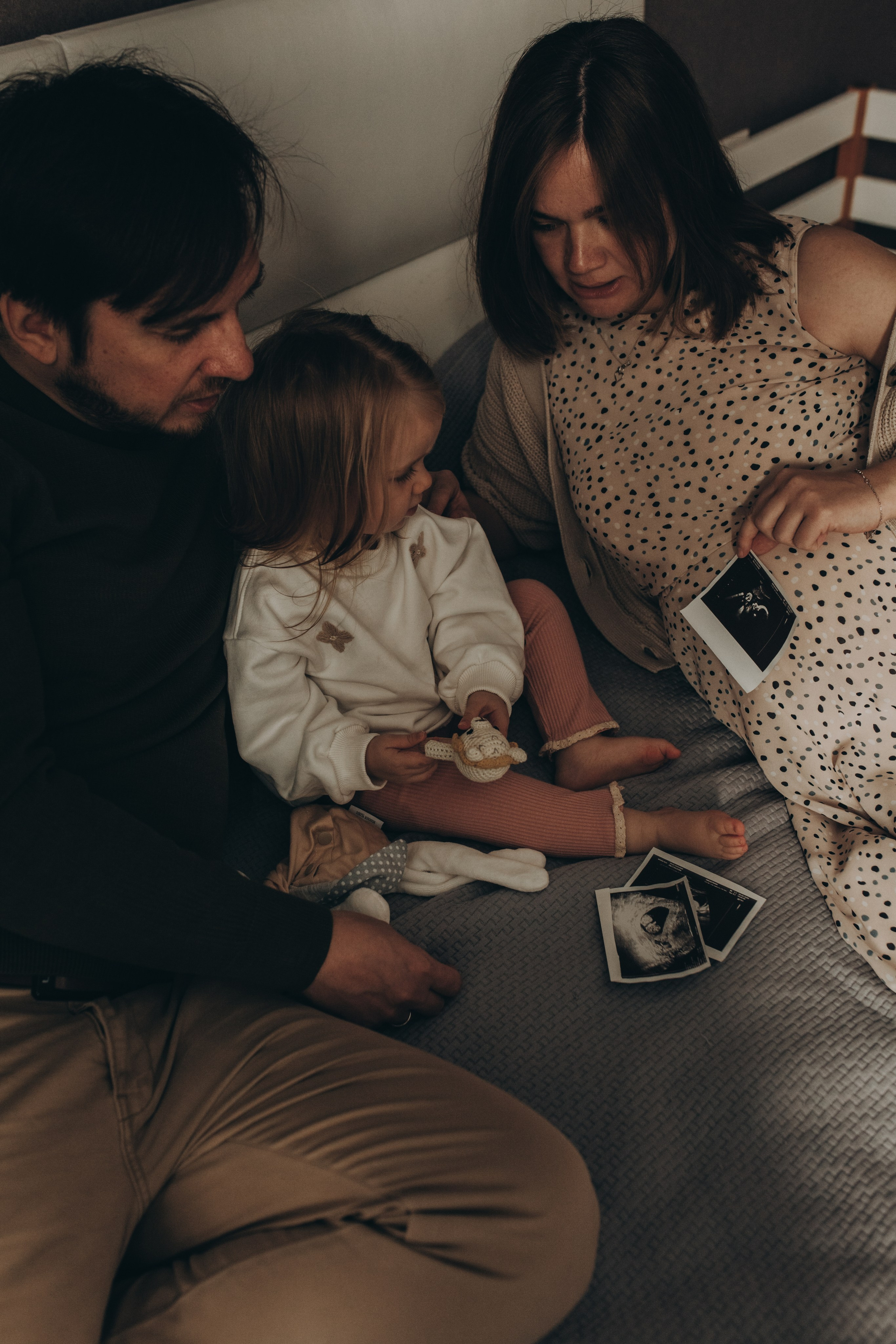 Наташа, Михаил, Вероника. Семейный фотограф Полина Сарина Москва