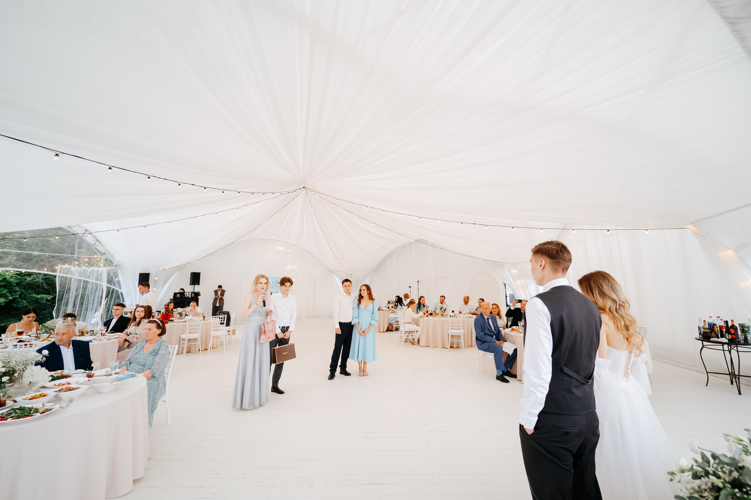 Свадьба загородом в Москве