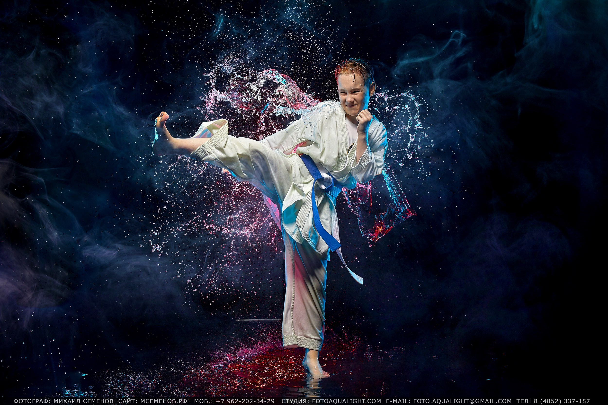 Детская спортивная фотосессия Фотограф Михаил Семенов, г. Ярославль