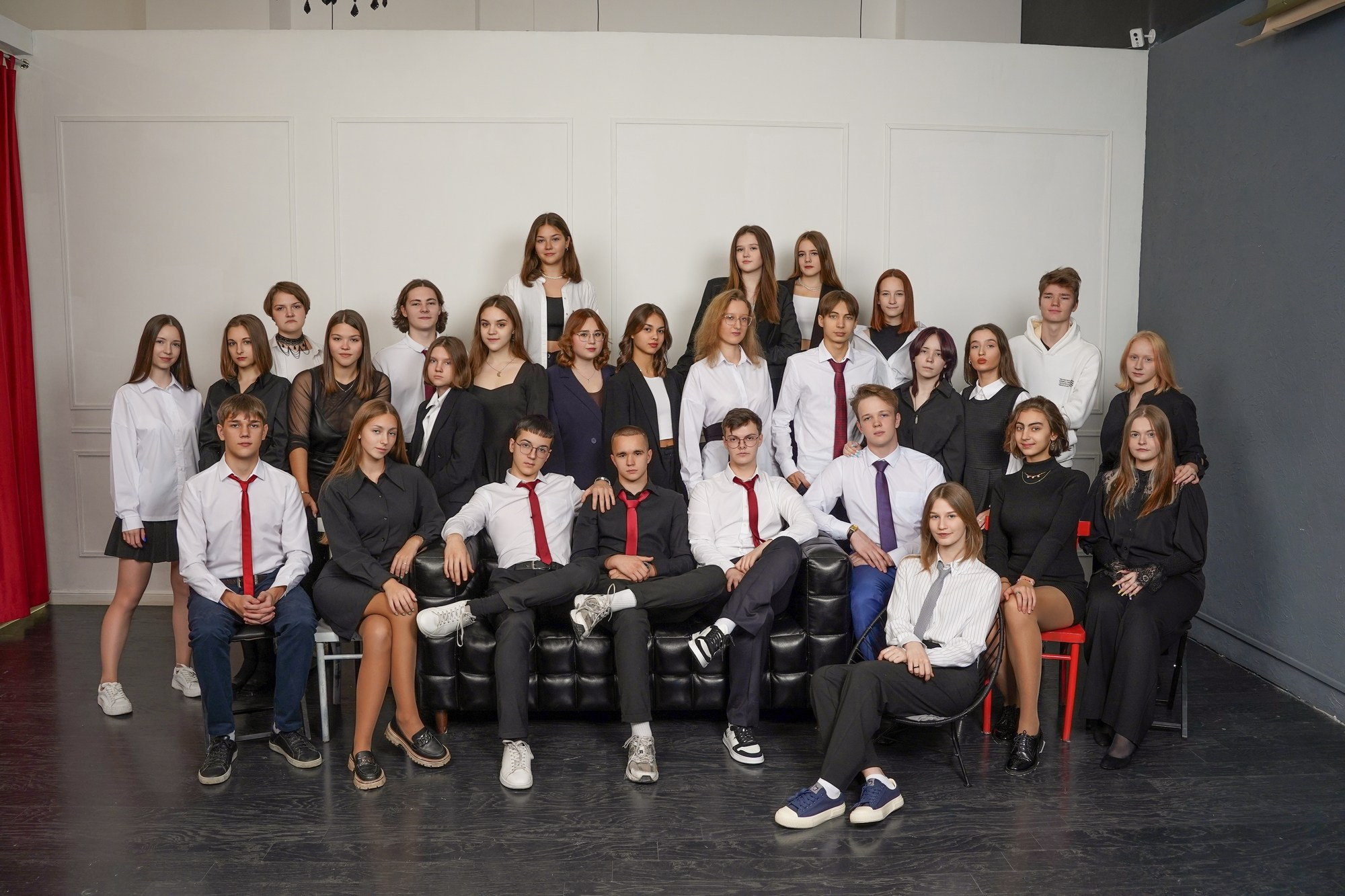 Студийная фотосессия. 7 лицей 11 класс. СИГМА | Студия выпускных альбомов Красноярск