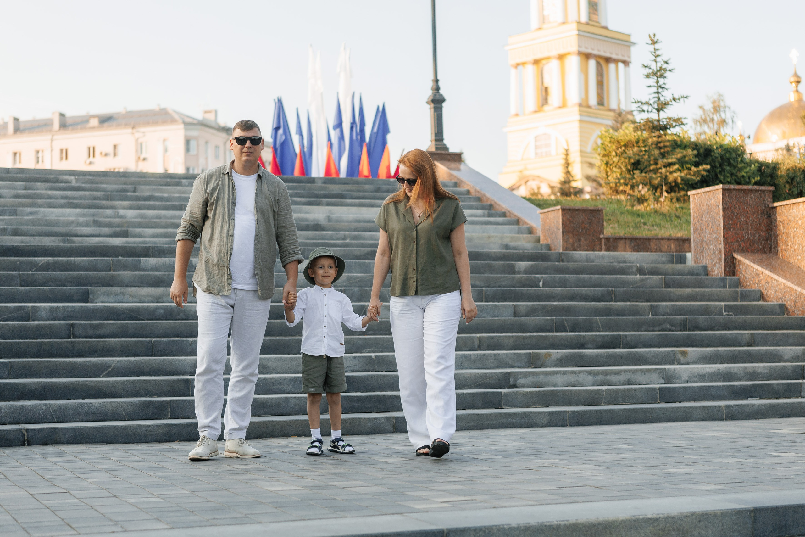 Прогулка Константин, Татьяна и Лев. Свадебный и портретный Фотограф в Липецке Дмитрий Котюков