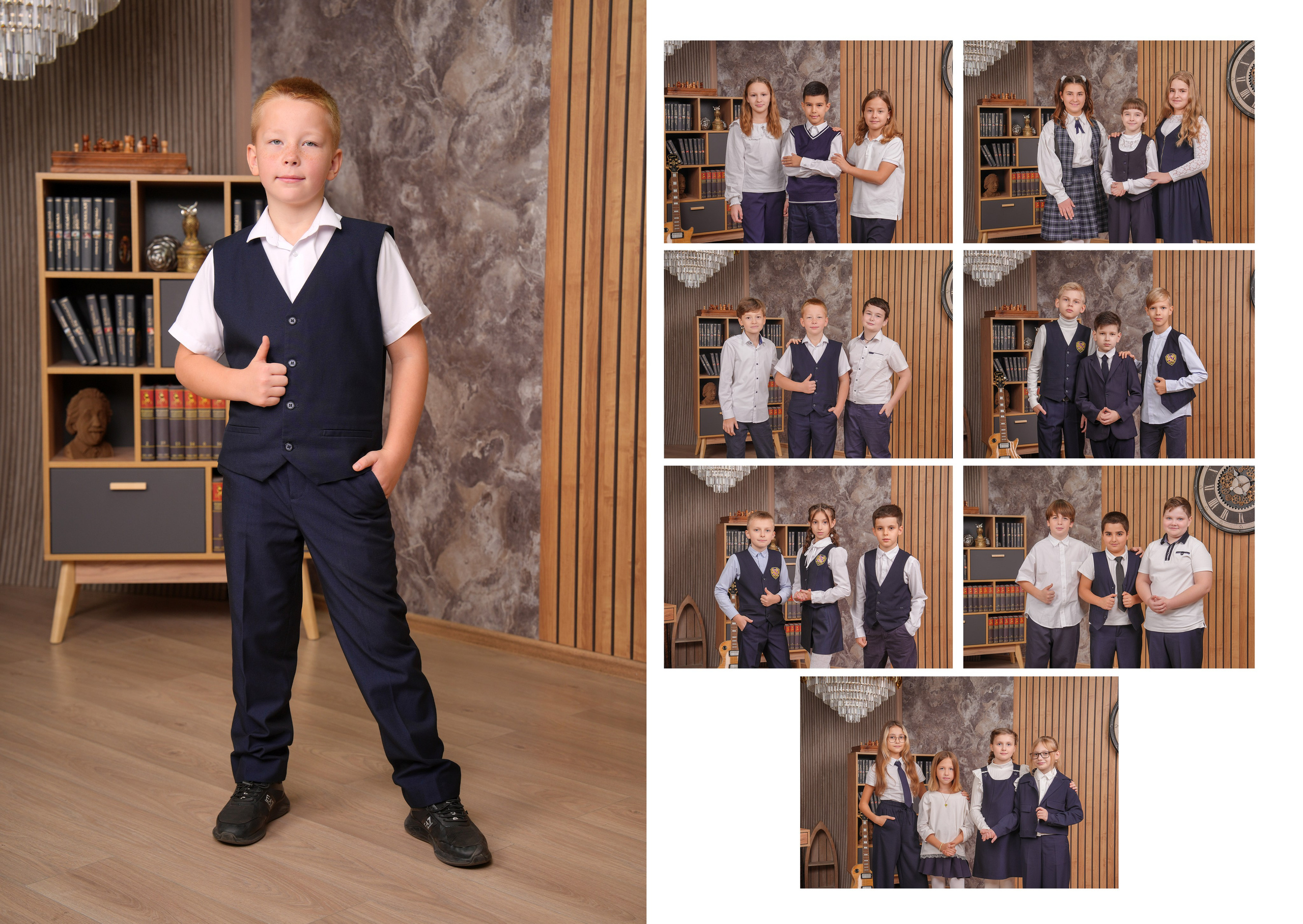 ШКОЛА 42 — 4 «Д» класс. Красивый выпускной альбом в Краснодаре