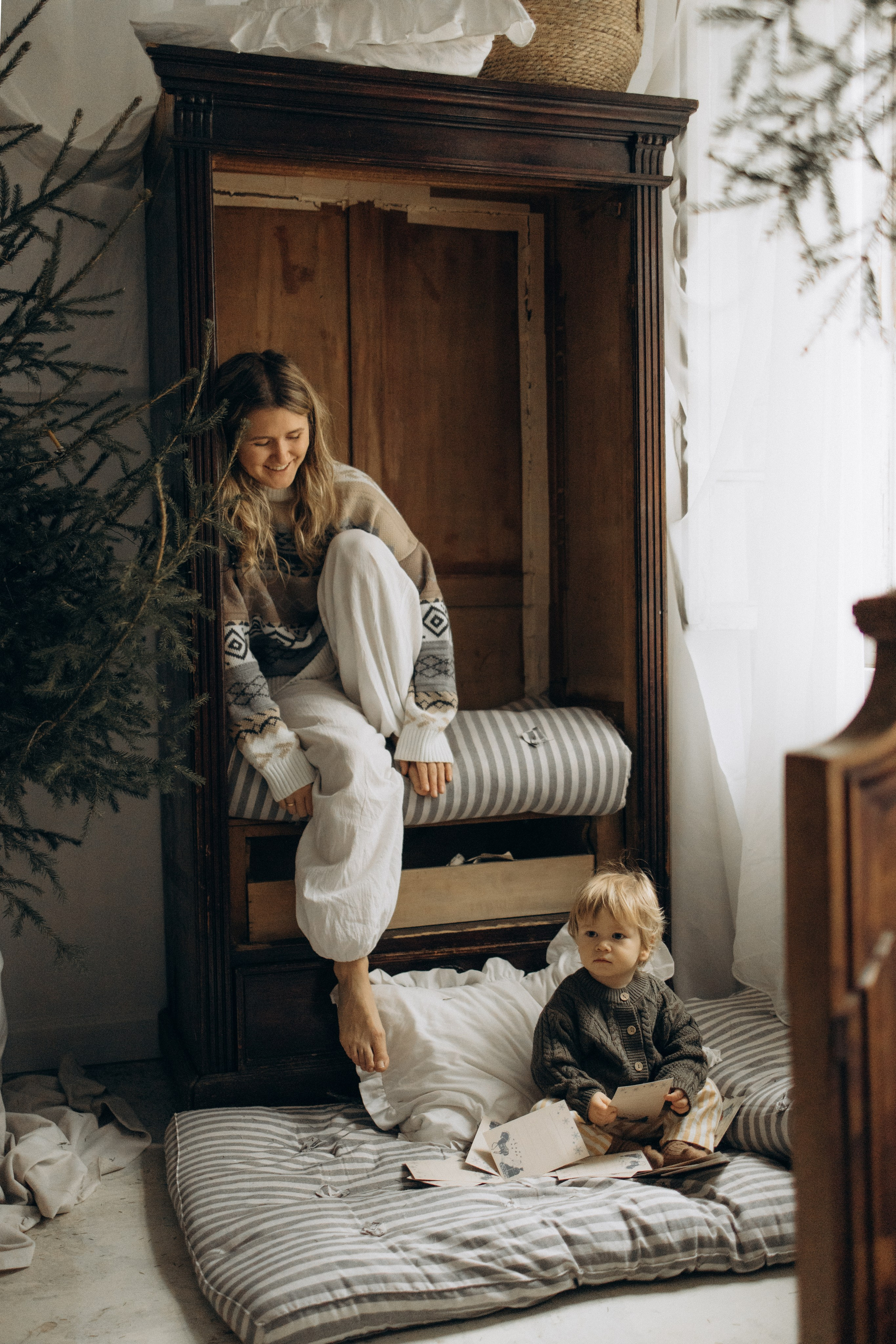 Новогодняя история. Семейный фотограф Москва Юлиана Фетисова