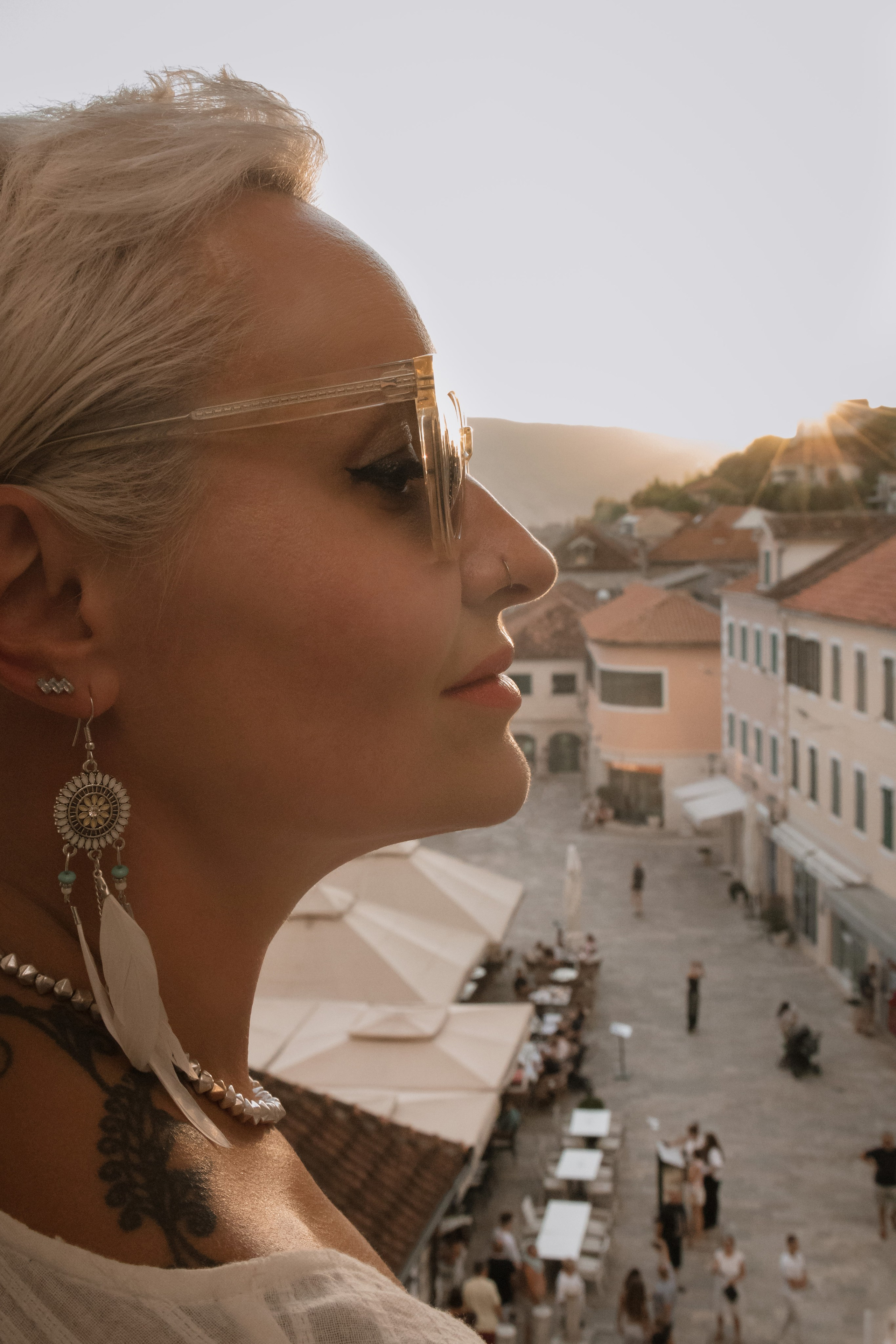 Mystery Herceg Novi with Maria. Portrait photographer in Tivat Montenegro Katerina Kirsanova