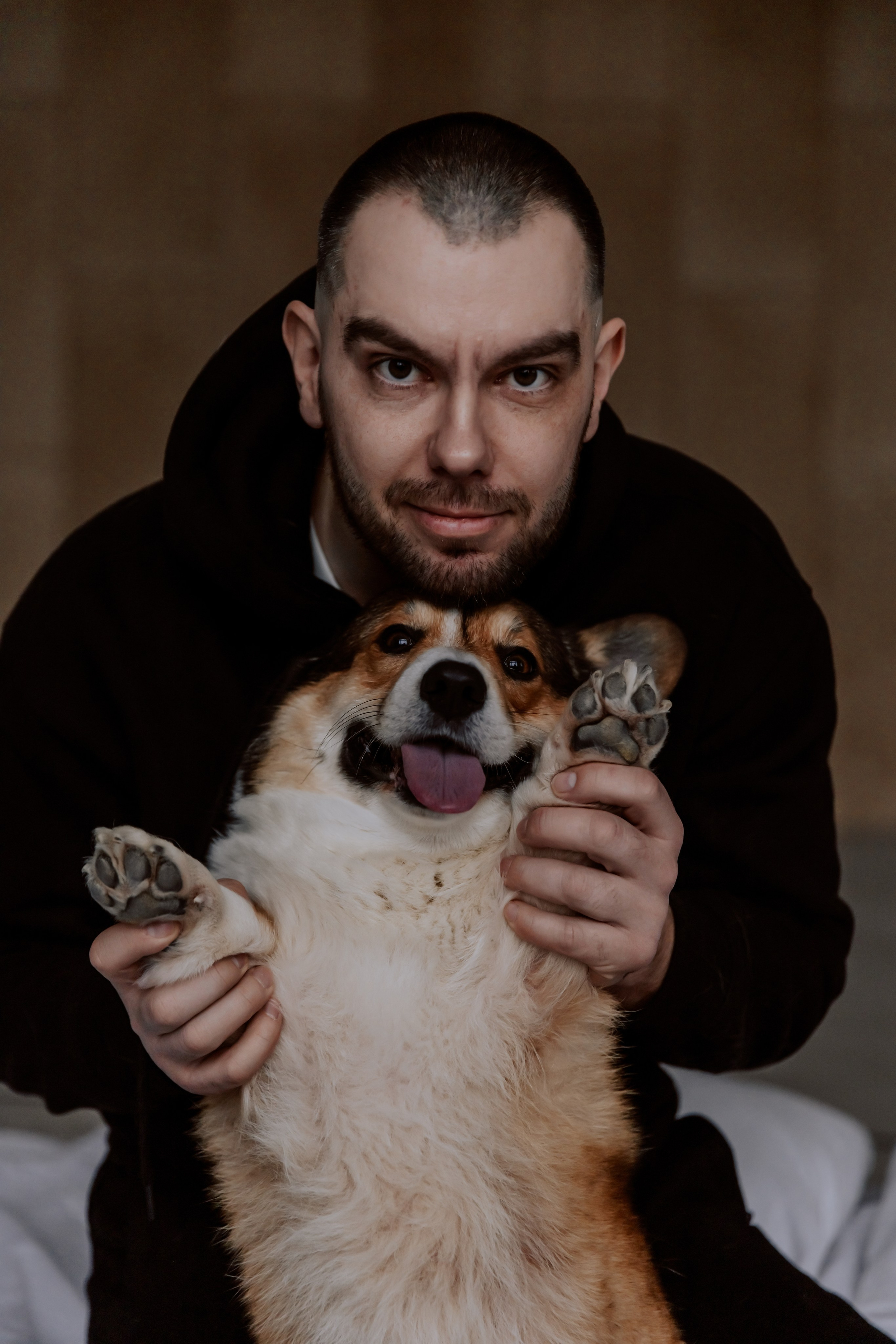 Саша, Илья и песик Кураж. Фотограф, который снимает любовь в Санкт-Петербурге и Череповце