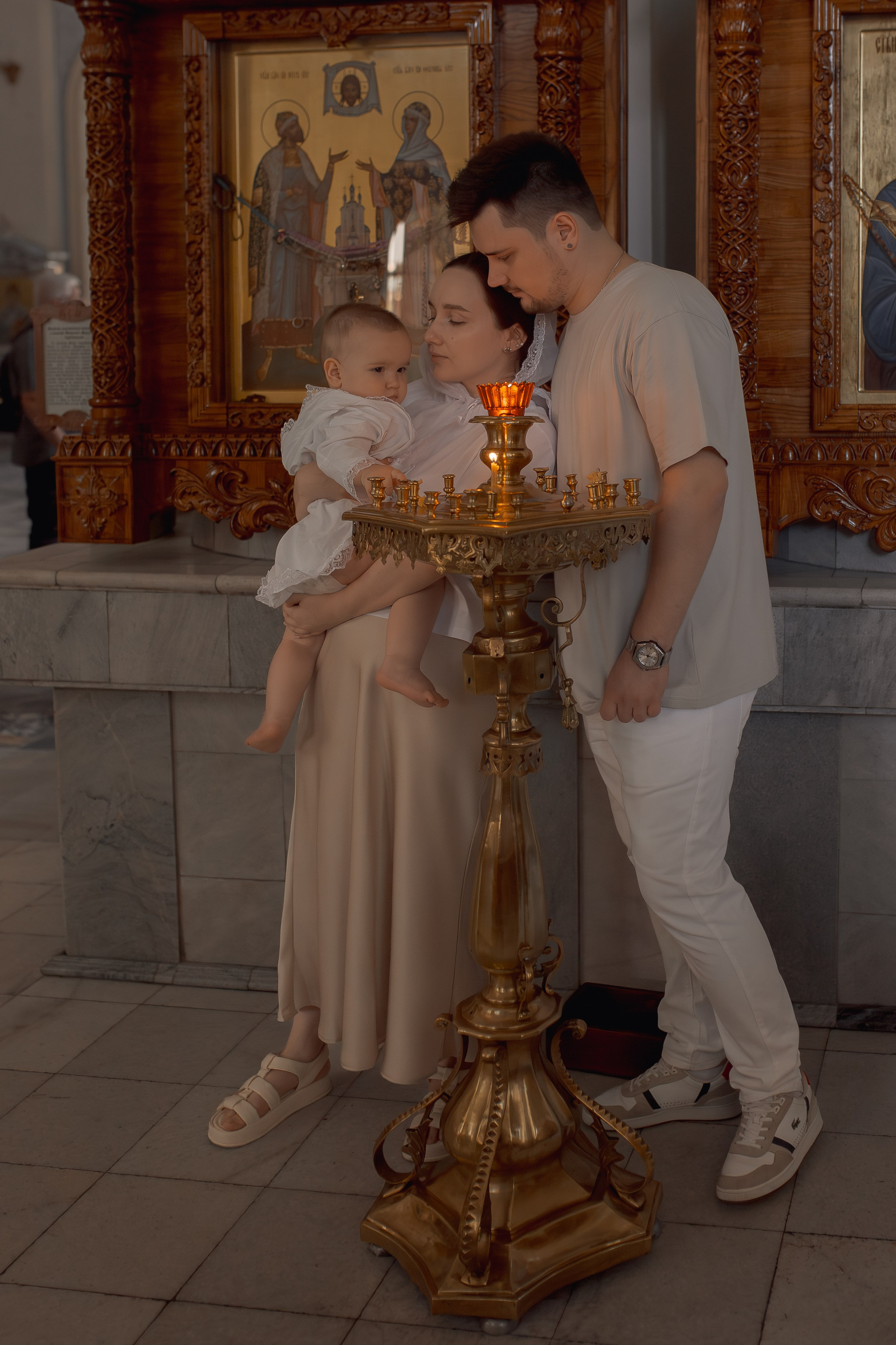 Крещение Марка. Фотограф на Крещение и Венчание в Ташкенте