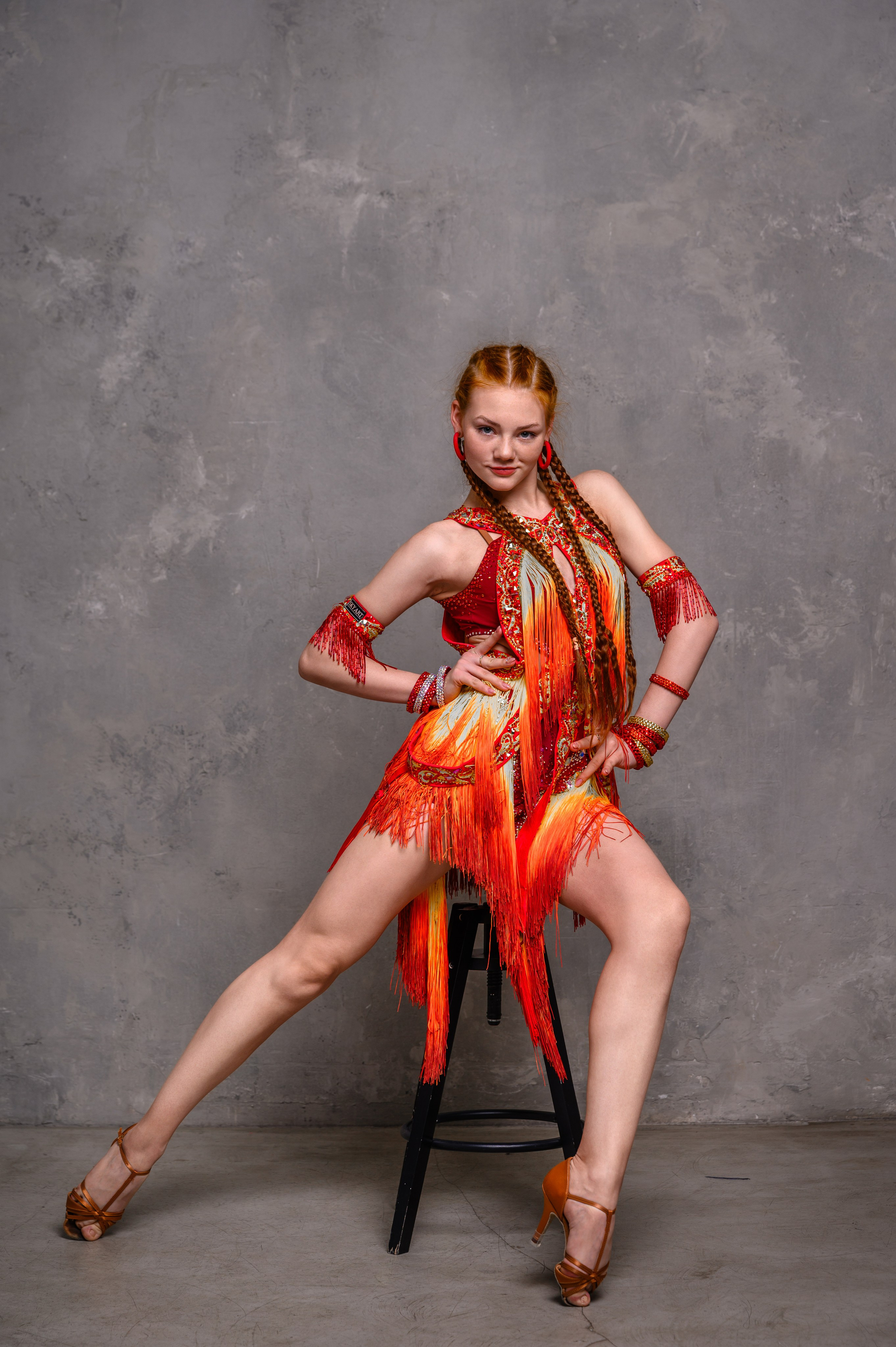 Студийная танцевальная съемка. Фотограф Светозар Андреев