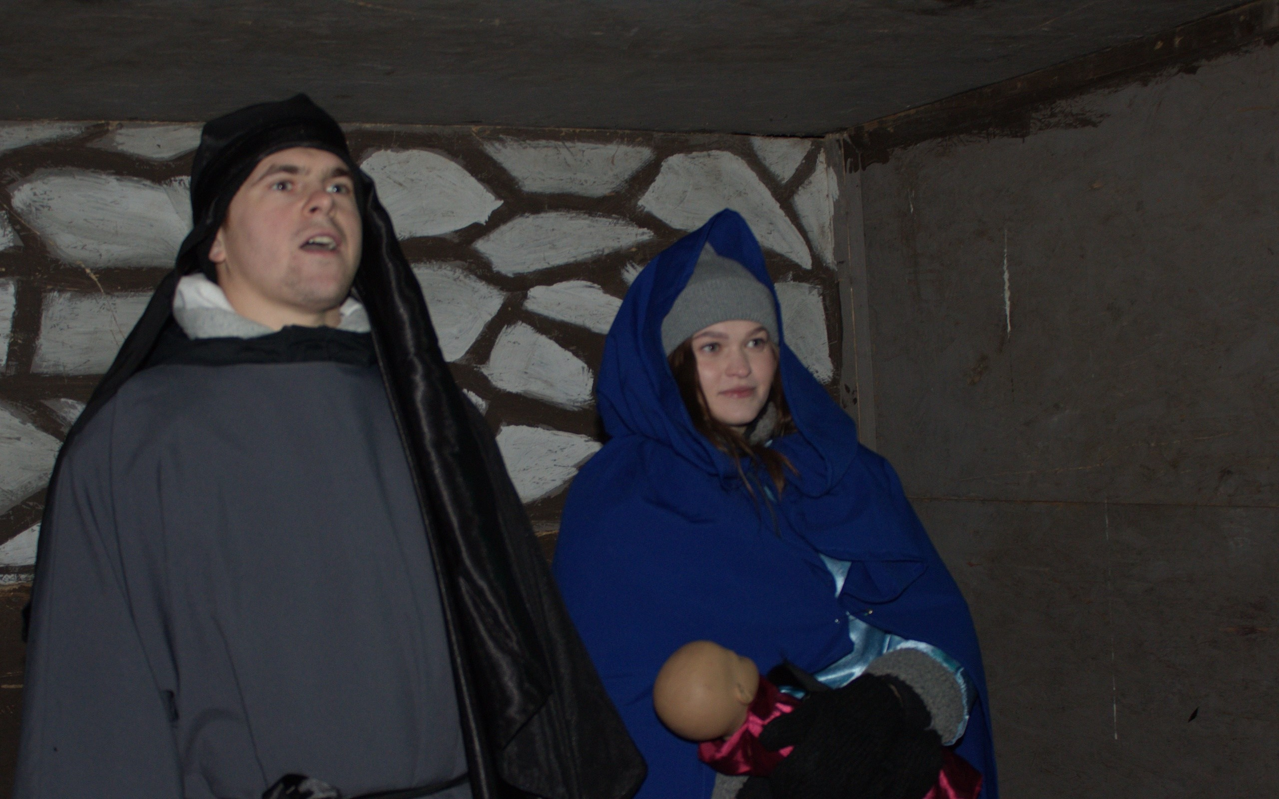 Мария и Иосиф,  косплей