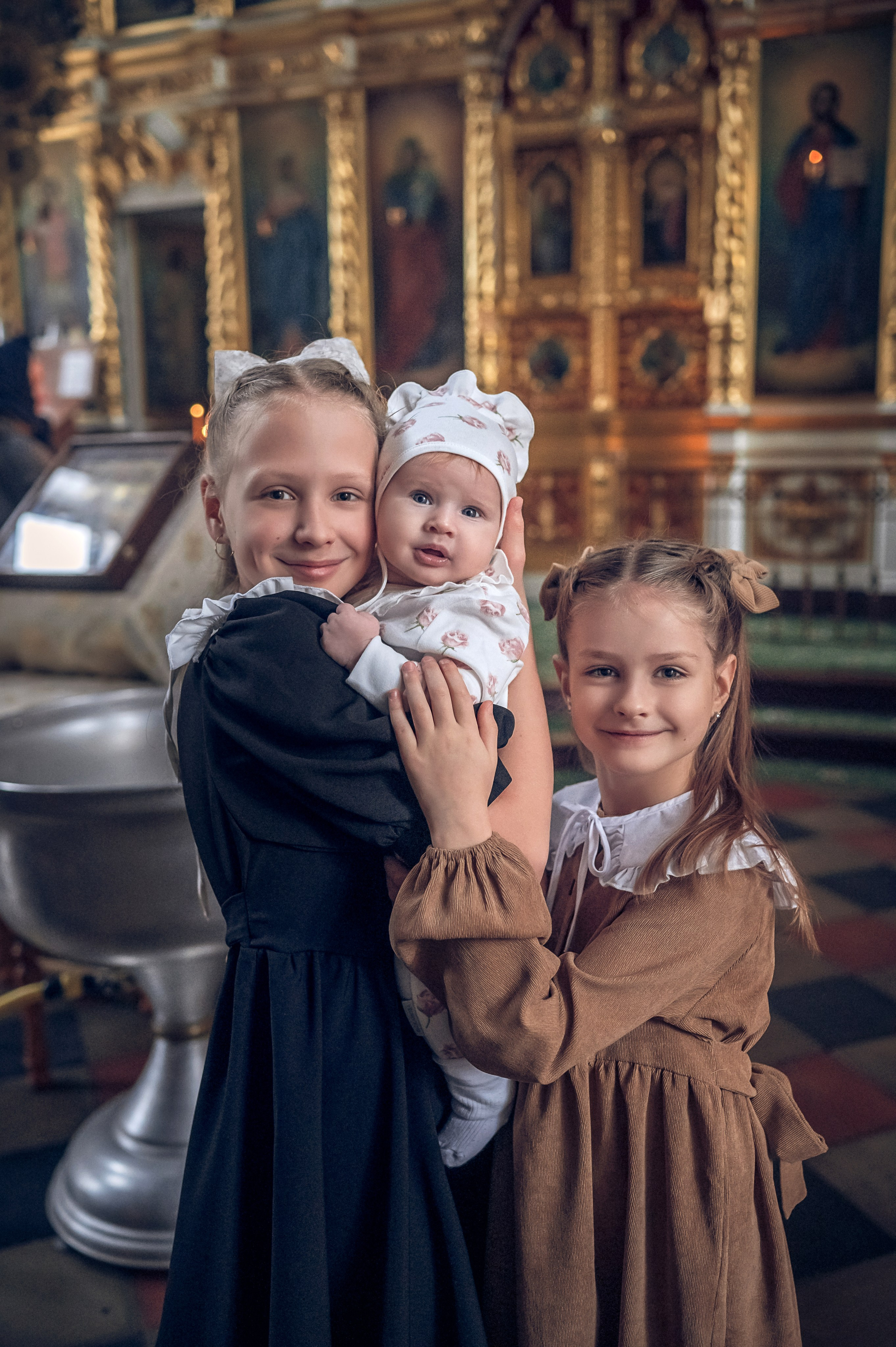 Таинство Крещения. Фотограф Мария Гончарова/ Москва — область