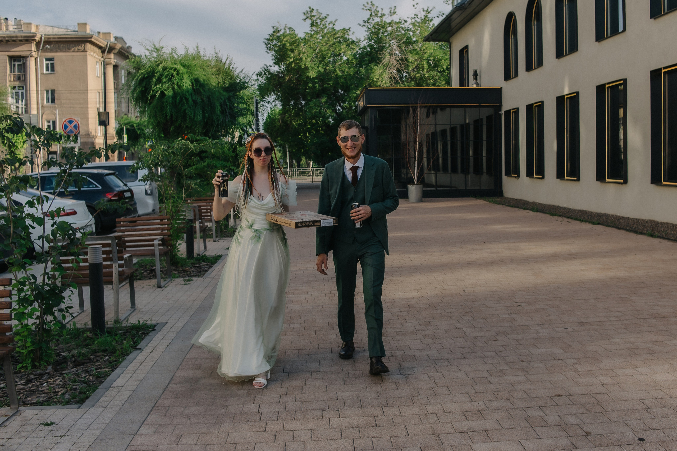 Хулиганская свадебная фотосессия. Фотограф Регина Крикунова г. Красноярск