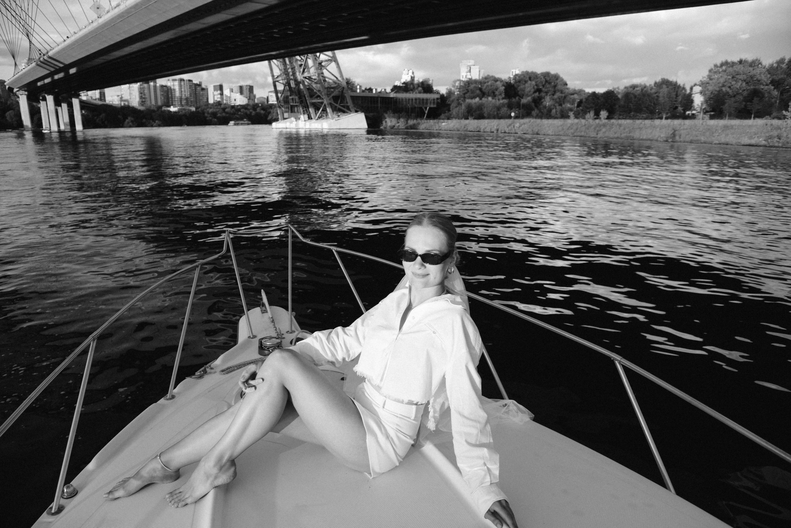 Девичник на яхте. Фотограф Лола Волна, город Москва