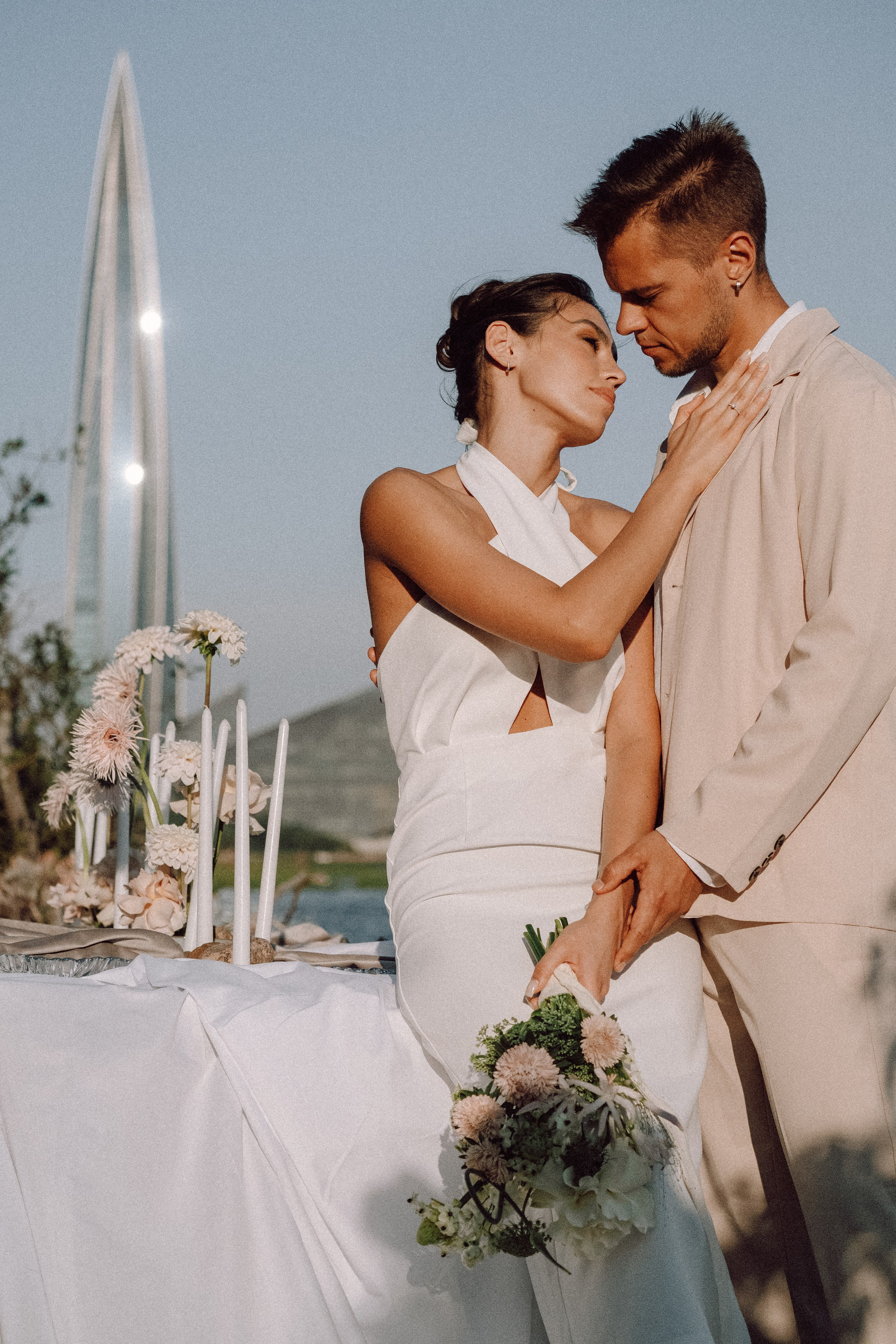 СВАДЕБНАЯ ФОТОСЕССИЯ ВЫЕЗДНОЙ ЦЕРЕМОНИИ (ФИНСКИЙ ЗАЛИВ). Профессиональный фотограф, Санкт-Петербург — Виктория Богомолова