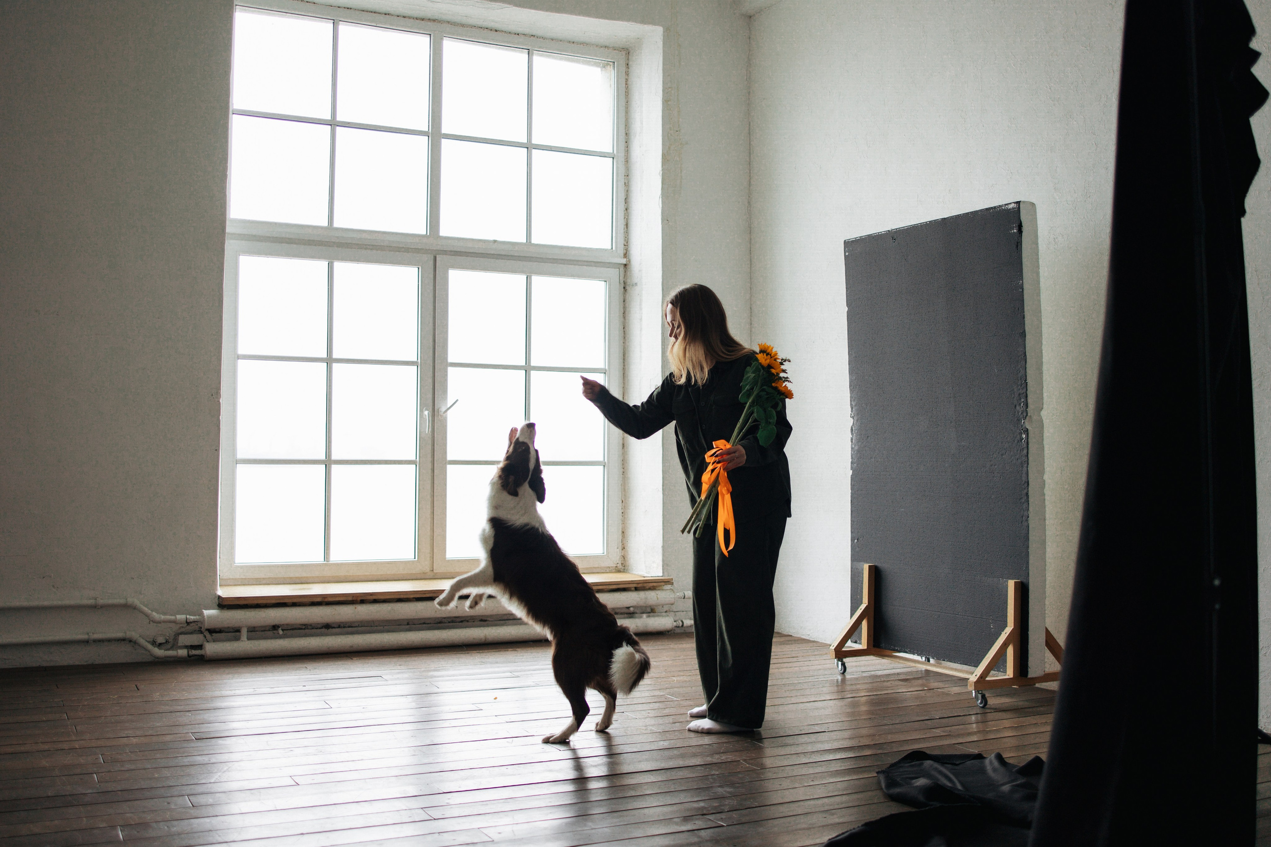 Настя и Симба. Фотограф — Анималист | Санкт-Петербург