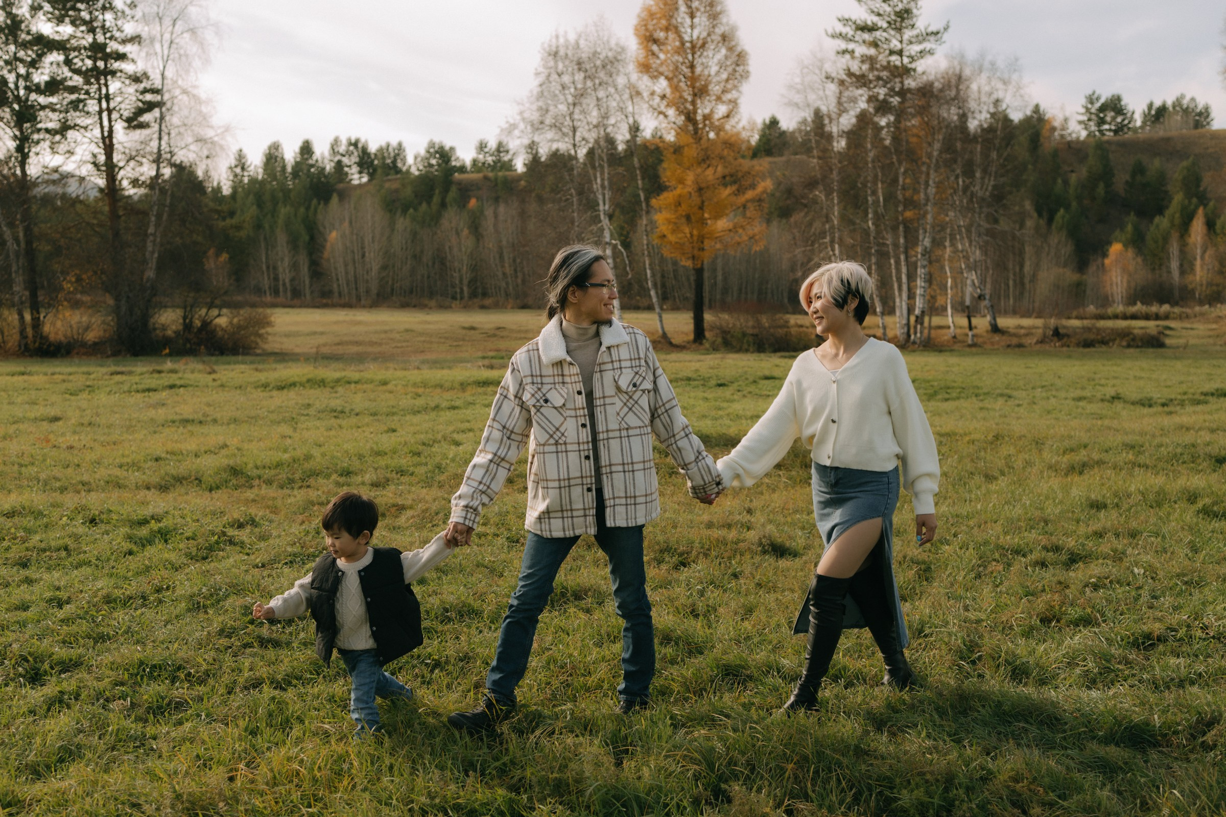 Семья Романа и Арюны. Фотограф Улан-Удэ